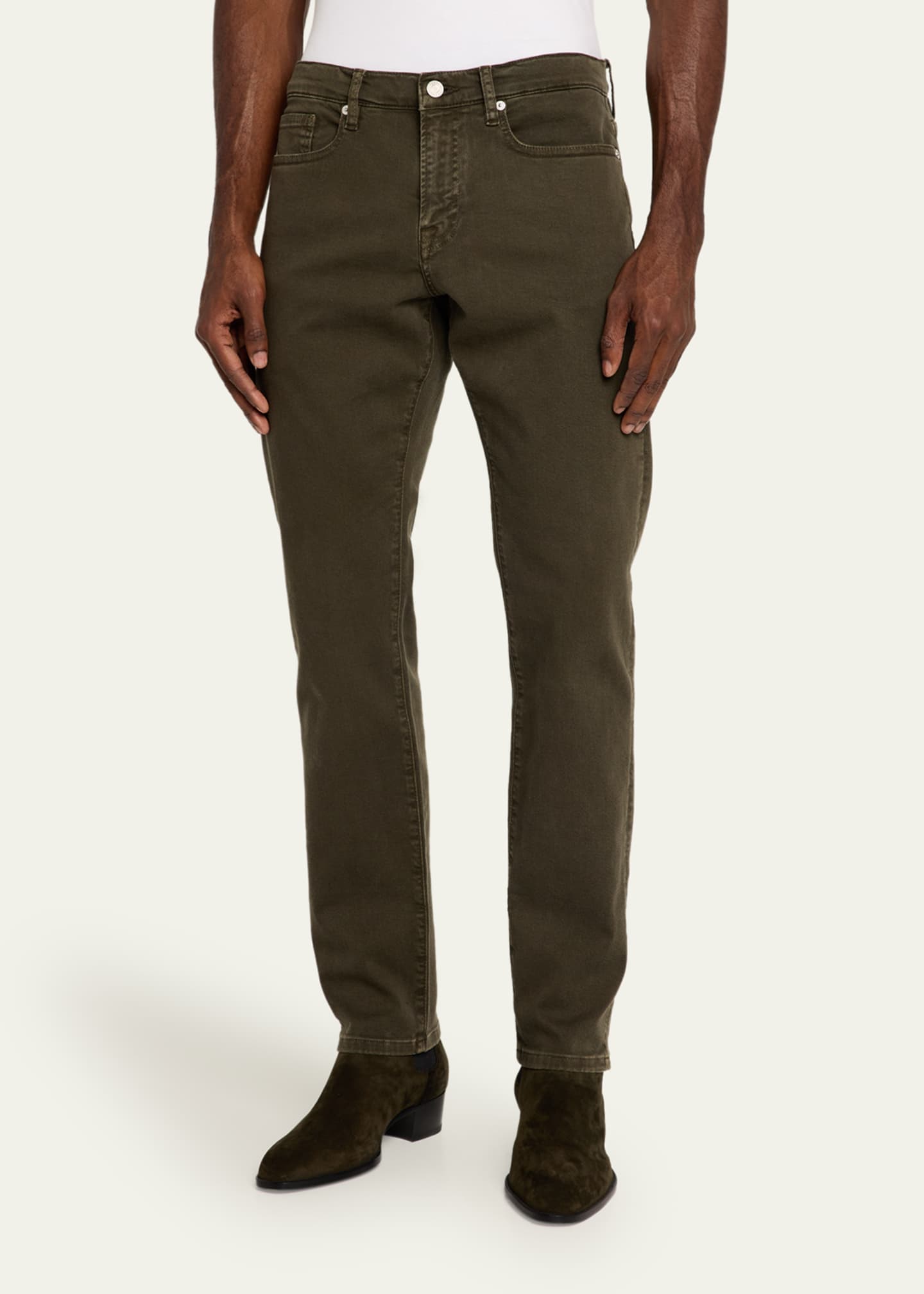 FRAME Men's L'Homme Slim Jeans Image 4 of 5