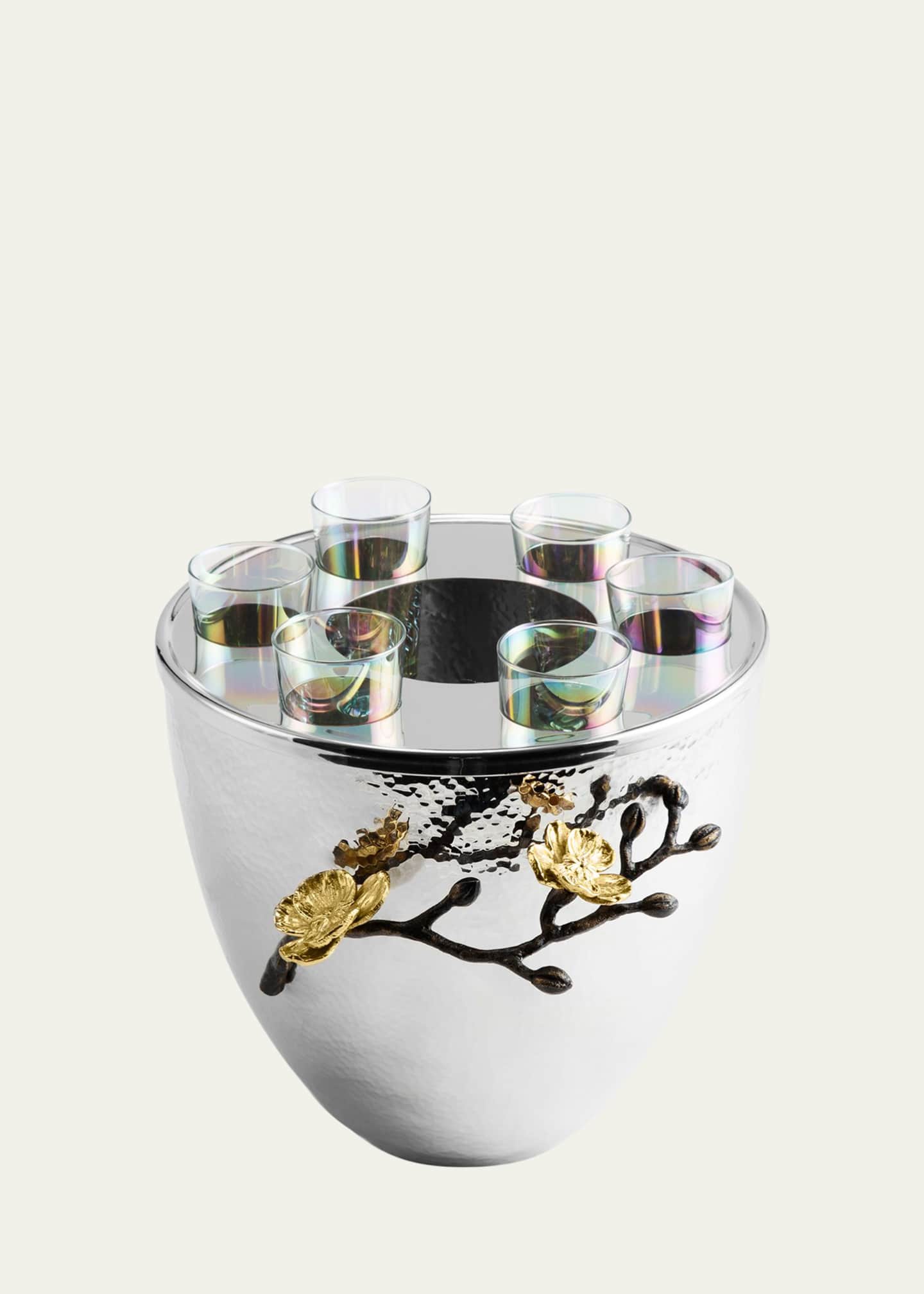Michael Aram Gold Orchid Vodka Service Image 1 of 5