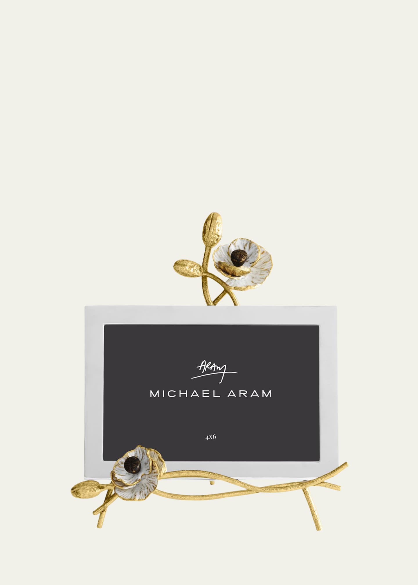 Michael Aram Anemone Easel Frame, 4" x 6" Image 1 of 4