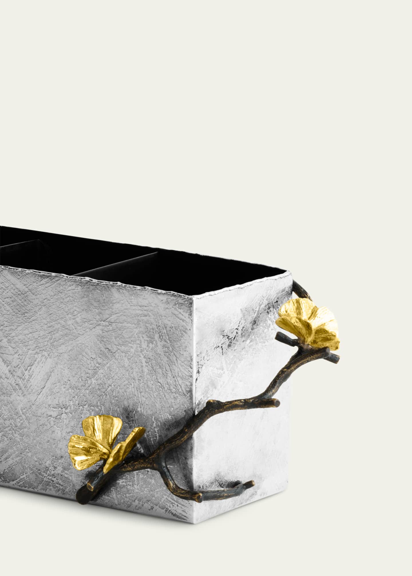 Michael Aram Butterfly Ginkgo Cutlery Caddy Image 4 of 4