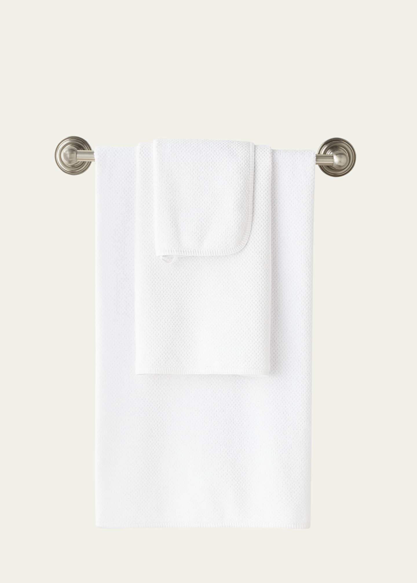 Graccioza Bee Waffle Bath Towel Silver