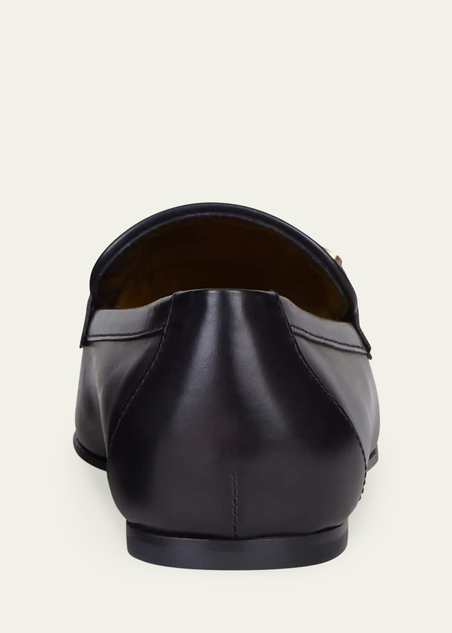 Tod's Kate Chain Flat Loafers Image 3 of 5