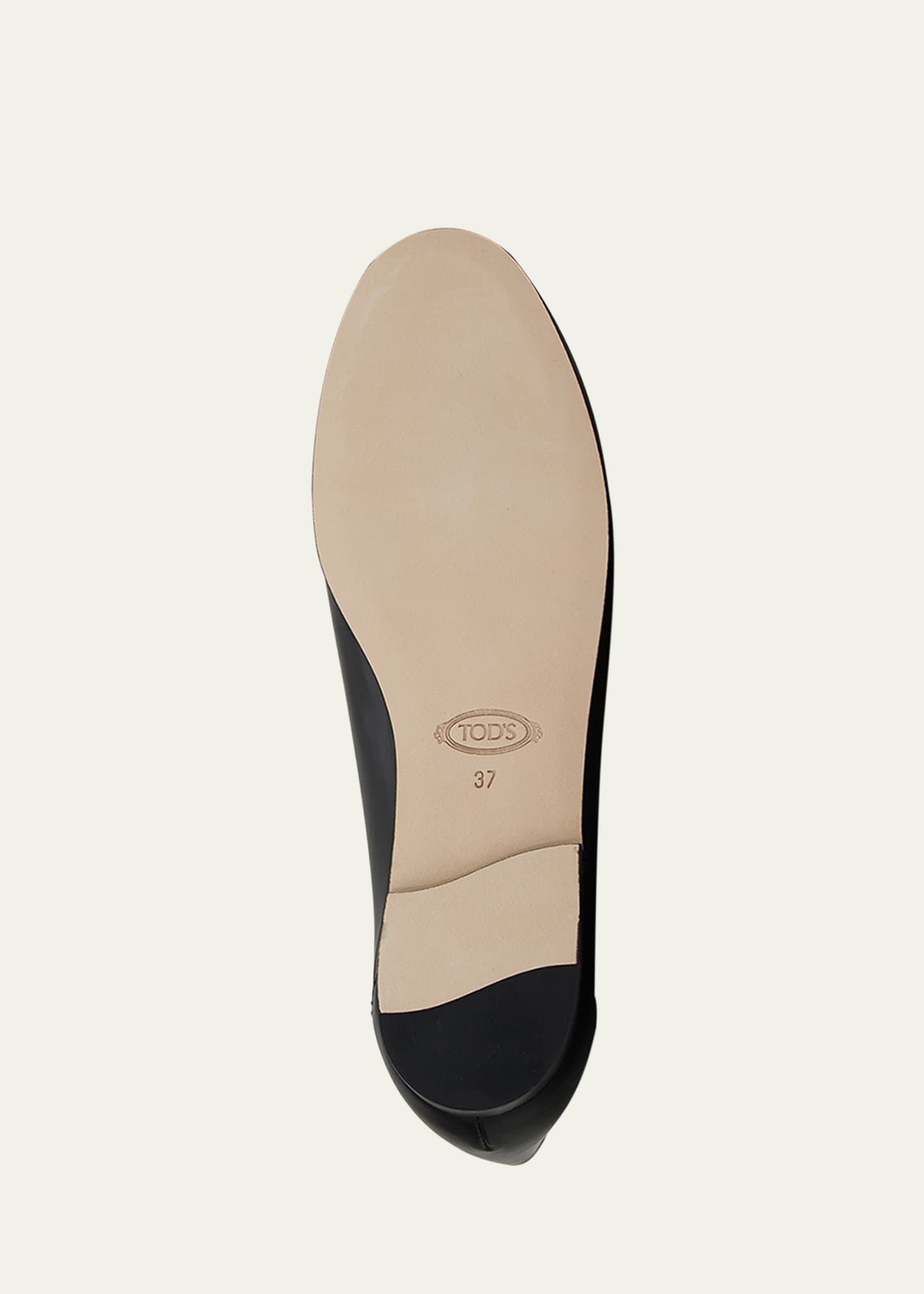 Tod's Kate Chain Flat Loafers Image 5 of 5