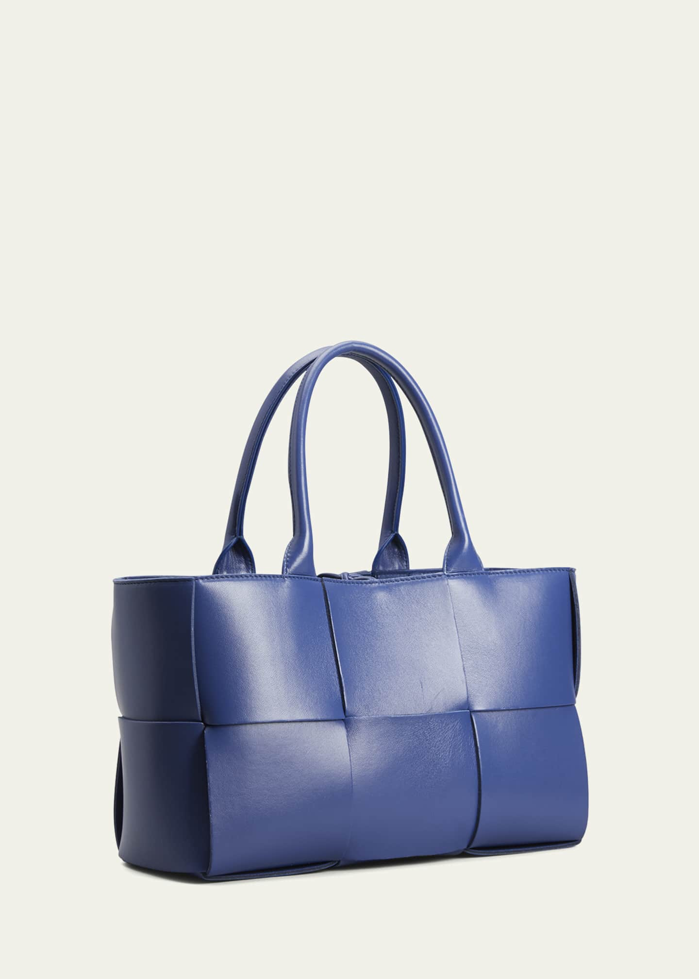 Bottega Veneta Small Arco Woven Leather Tote