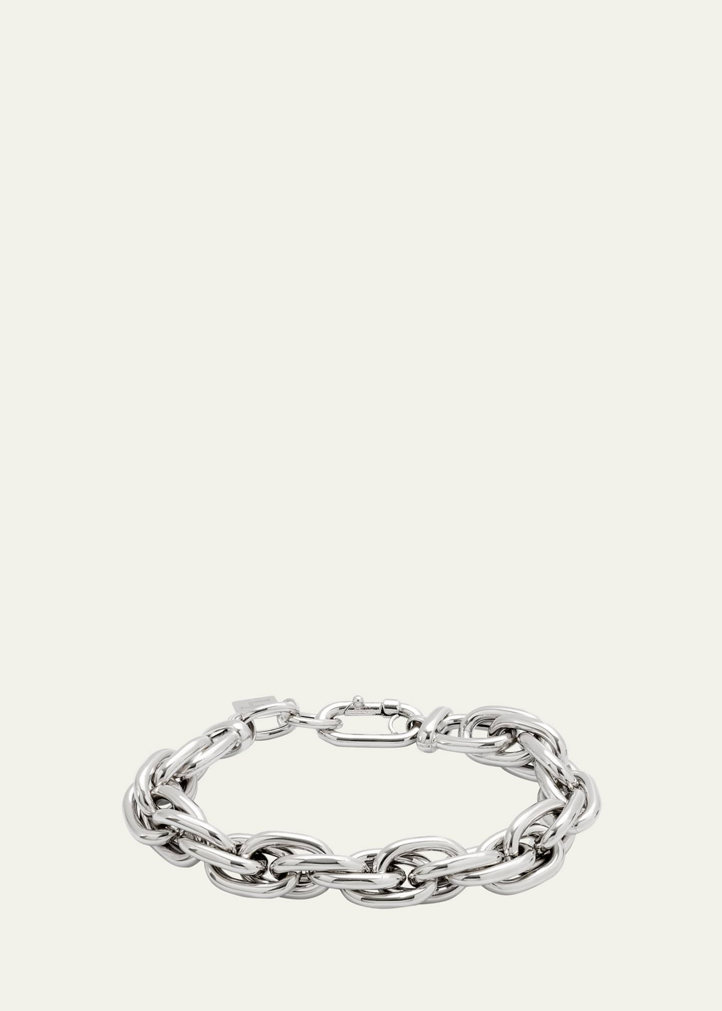 Lauren Rubinski 14k White Gold Small Multilink Chain Bracelet Image 1 of 4