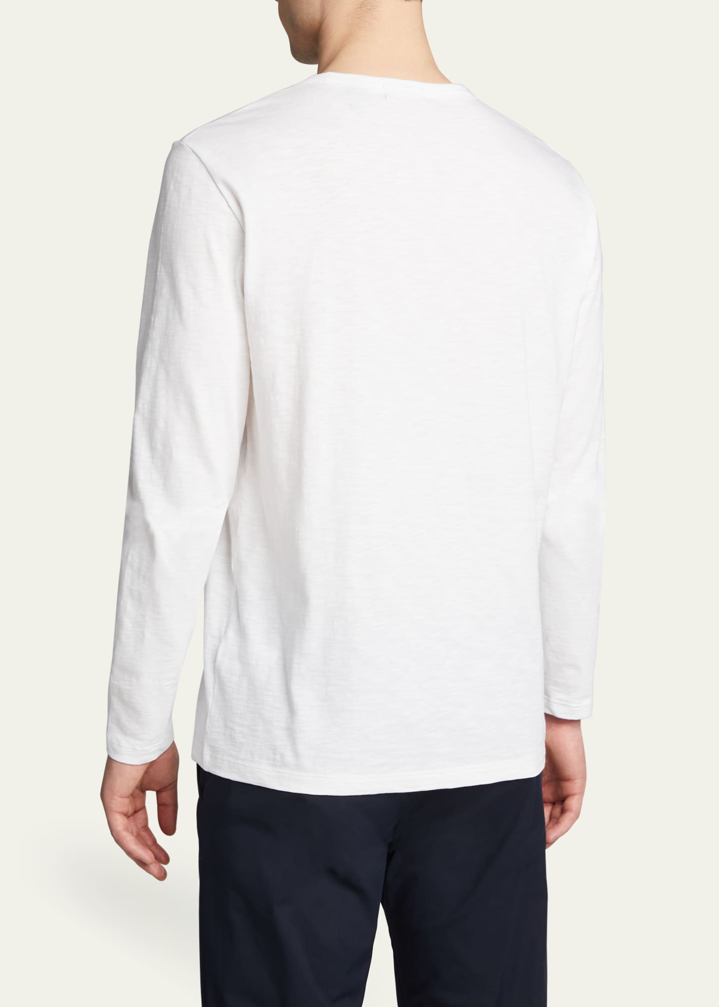 Theory Men's Cosmos Essential Long-Sleeve T-Shirt Image 3 of 5