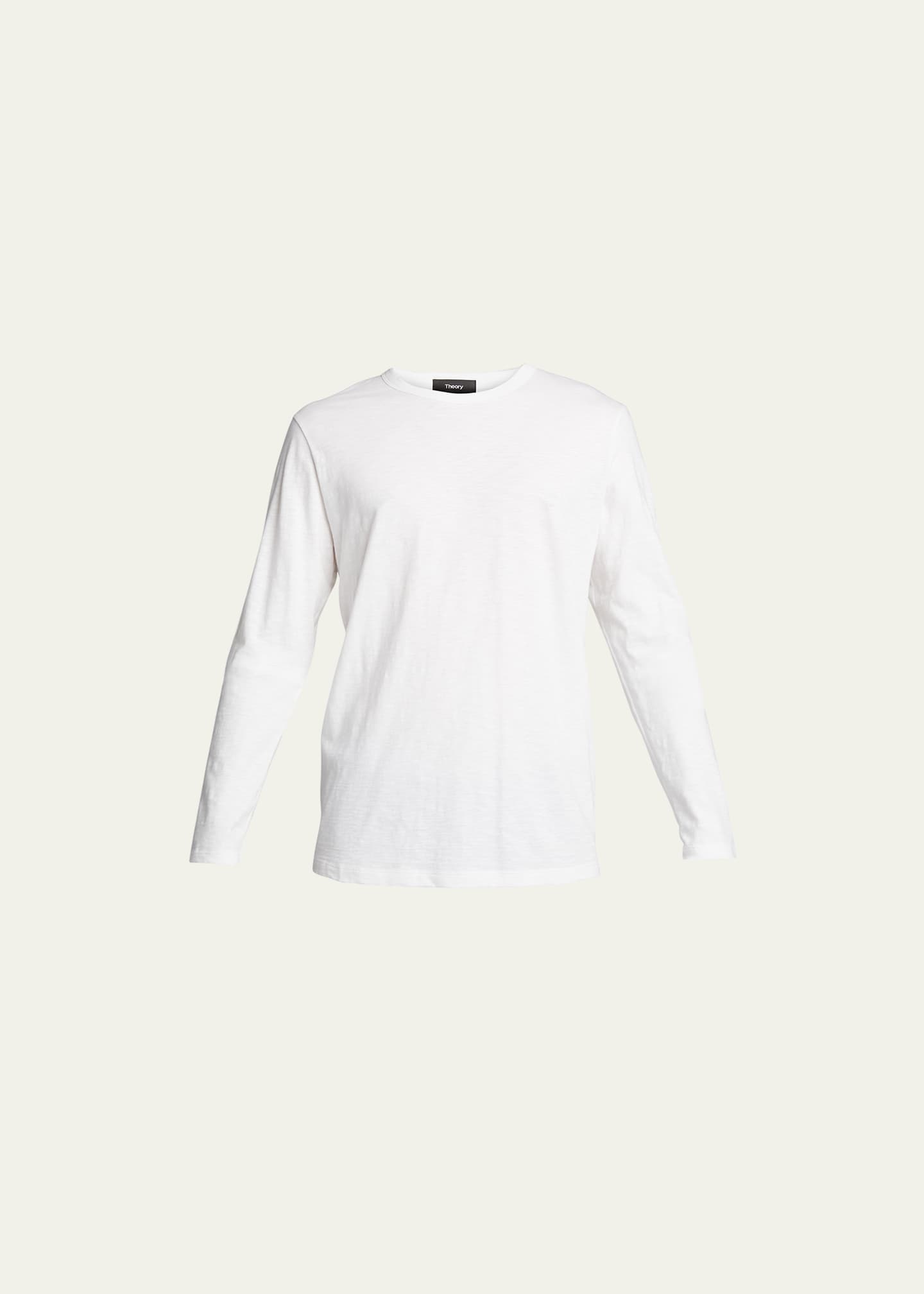 Theory Men's Cosmos Essential Long-Sleeve T-Shirt Image 1 of 5