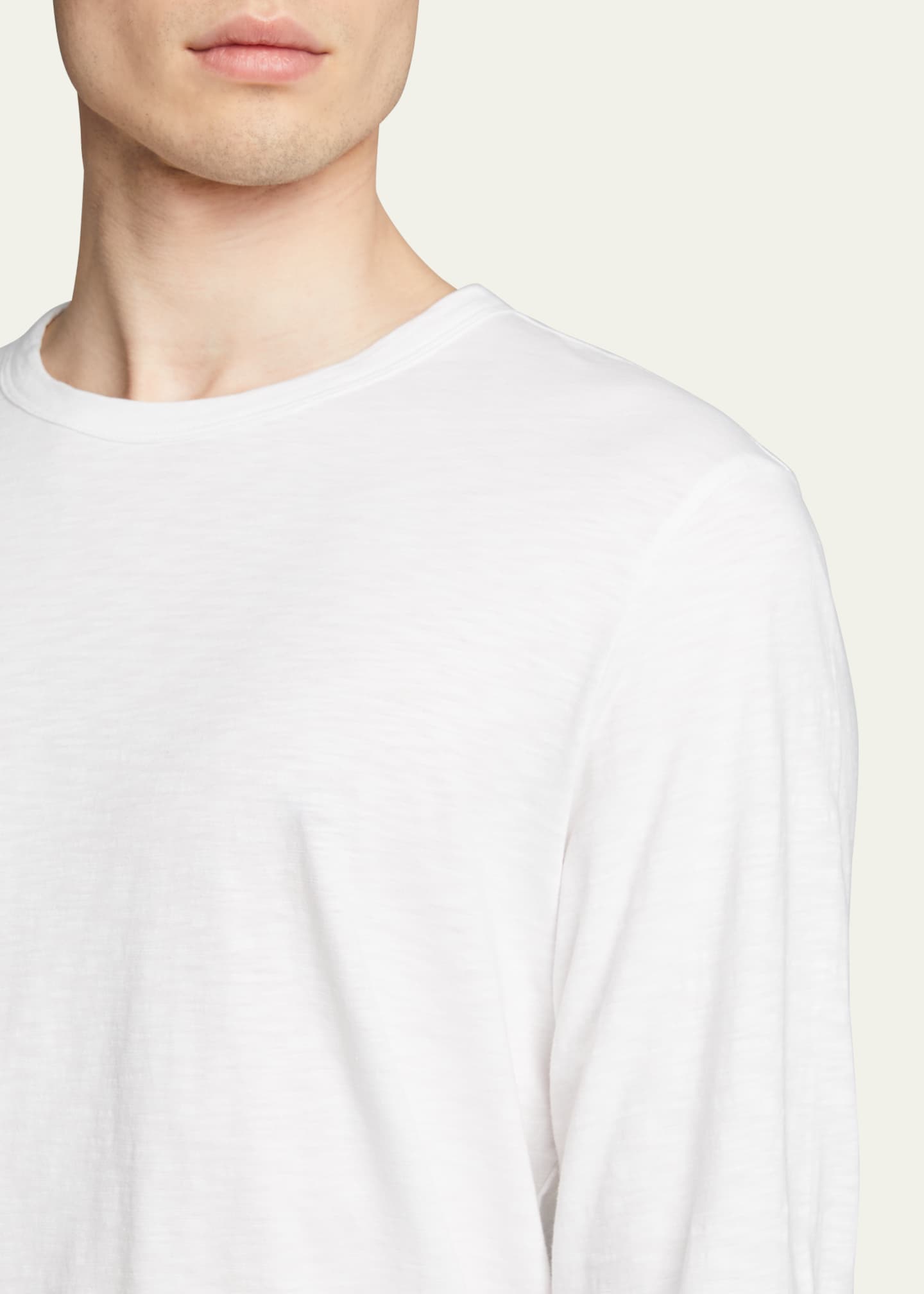 Theory Men's Cosmos Essential Long-Sleeve T-Shirt Image 5 of 5
