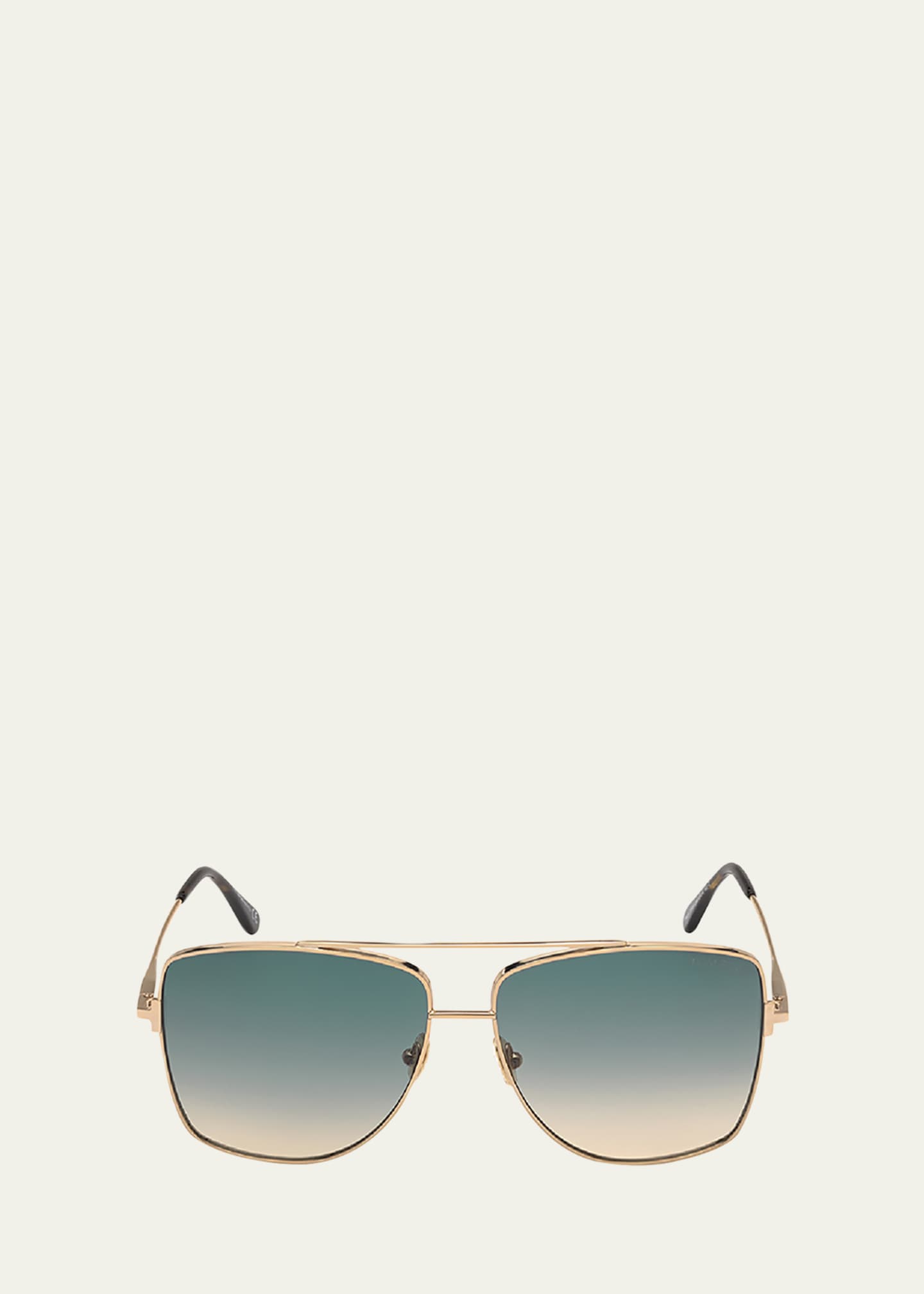 TOM FORD Reggie Metal Aviator Sunglasses - Bergdorf Goodman