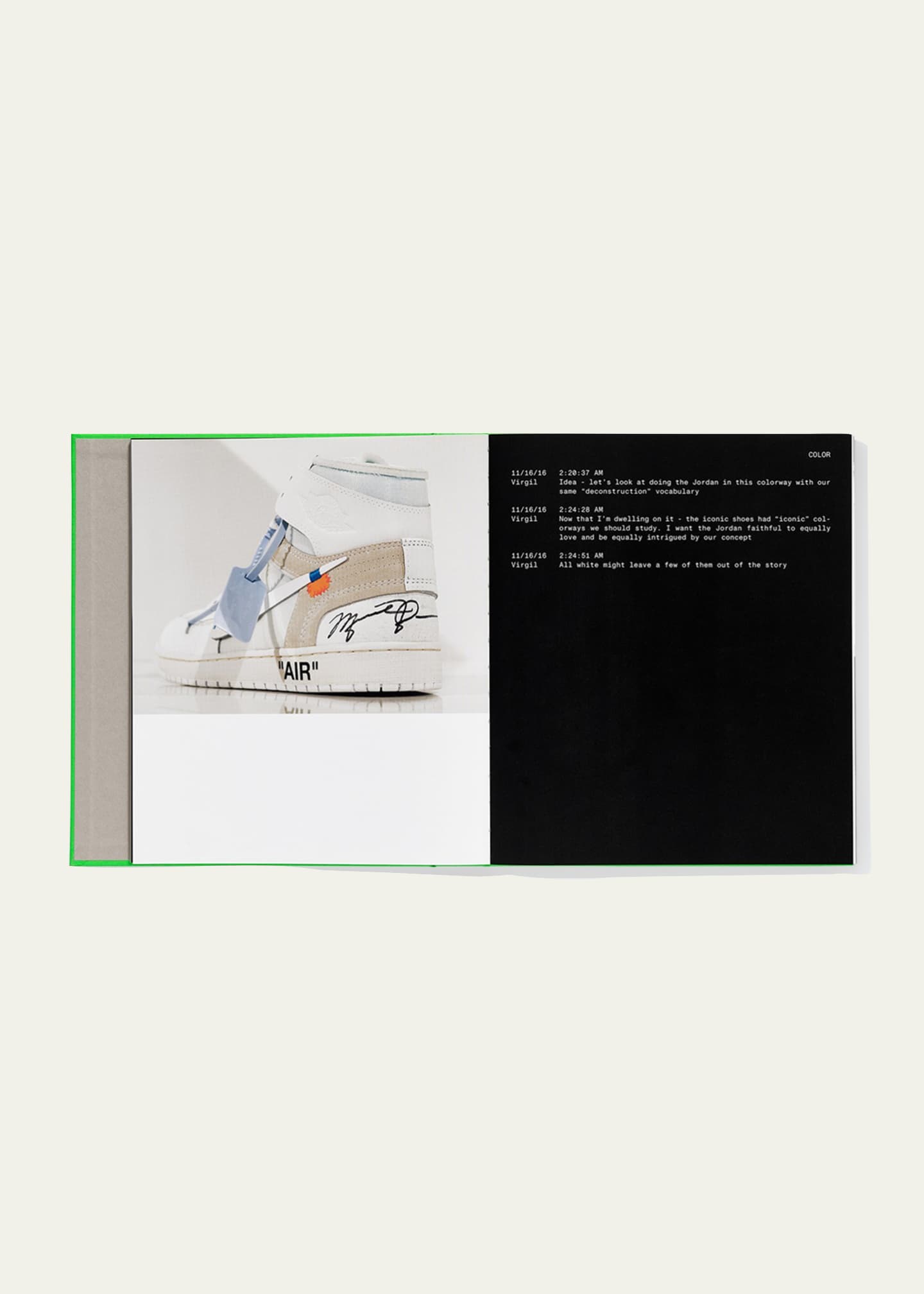 Virgil Abloh Nike ICONS Book in Green - Taschen