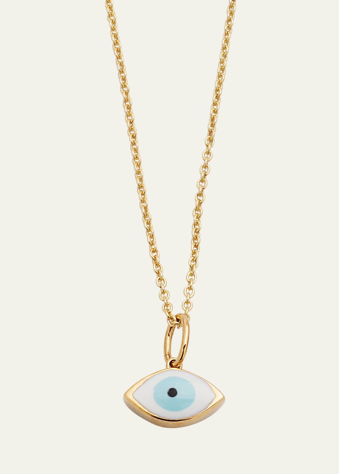 Enamel evil clearance eye necklace