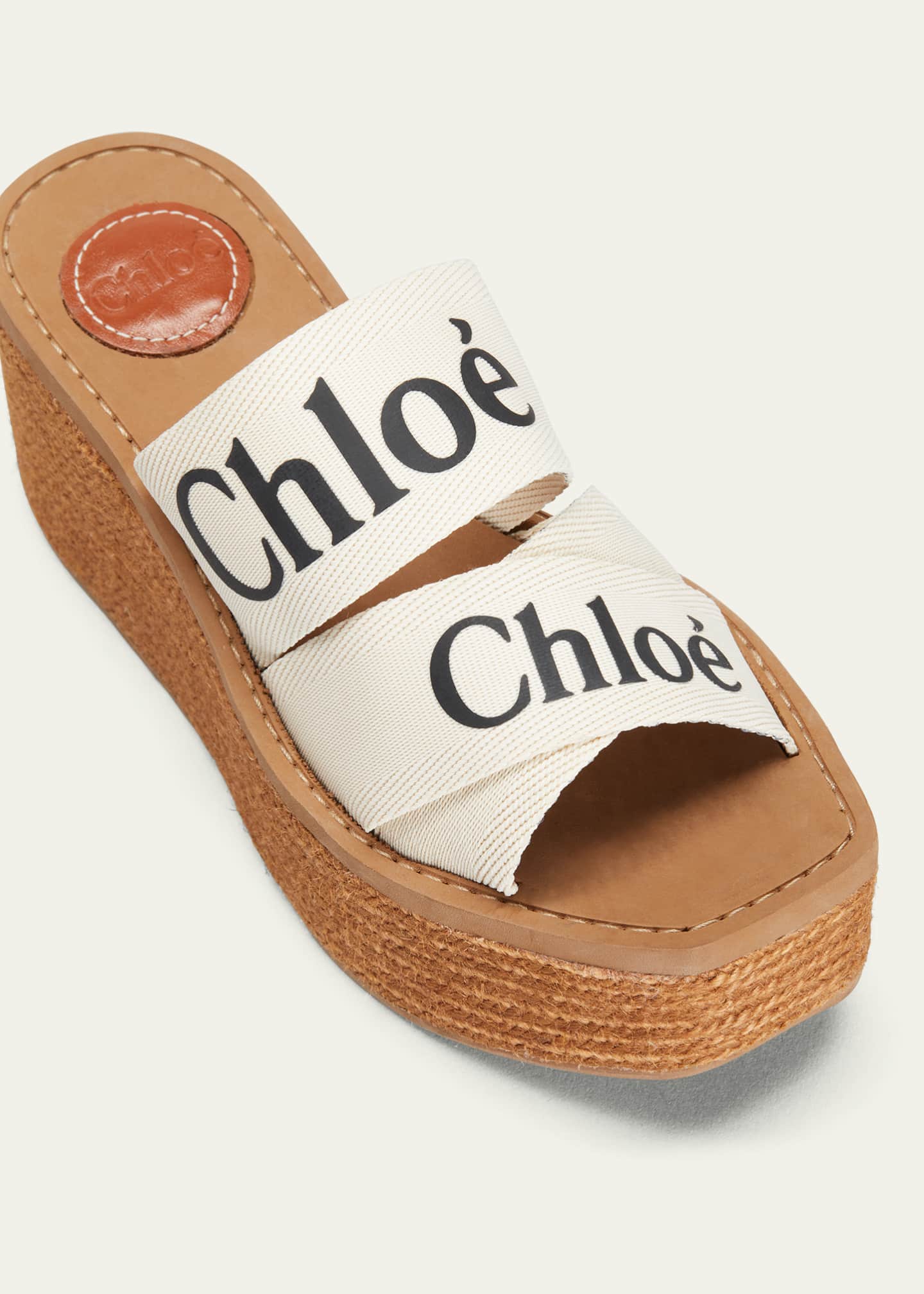 Chloe logo wedges 2025