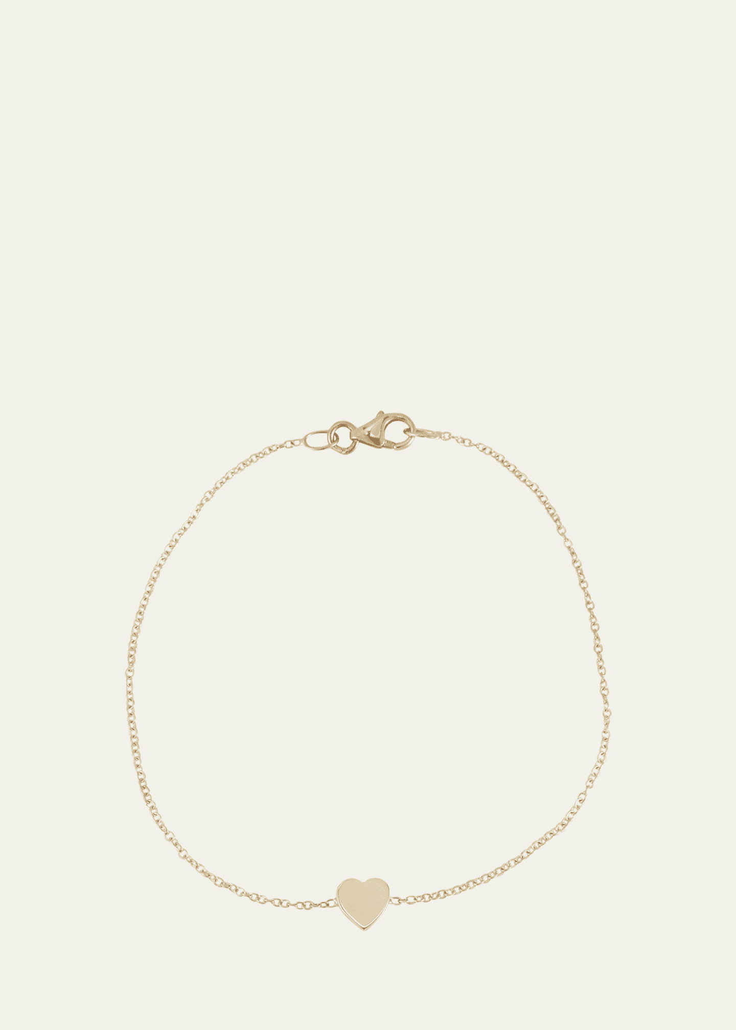 Jennifer Meyer 18k Mini Heart Bracelet Image 1 of 4