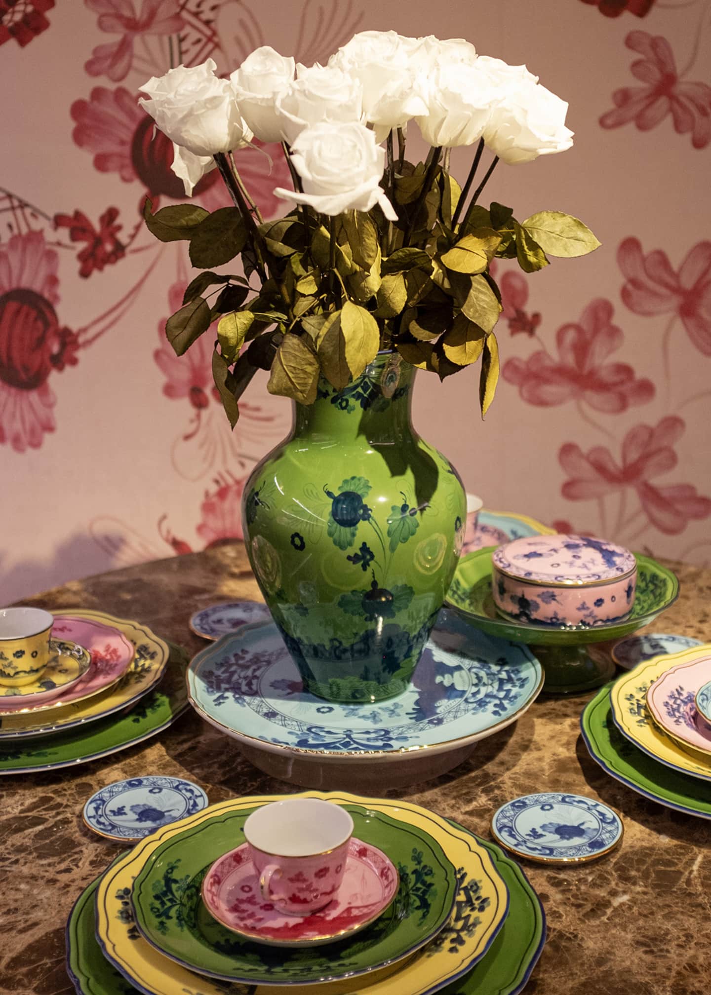 クラフト・布製品 gorogoro GINORI 1735 Oriente Italiano Tea Cup, Porpora - Bergdorf Goodman