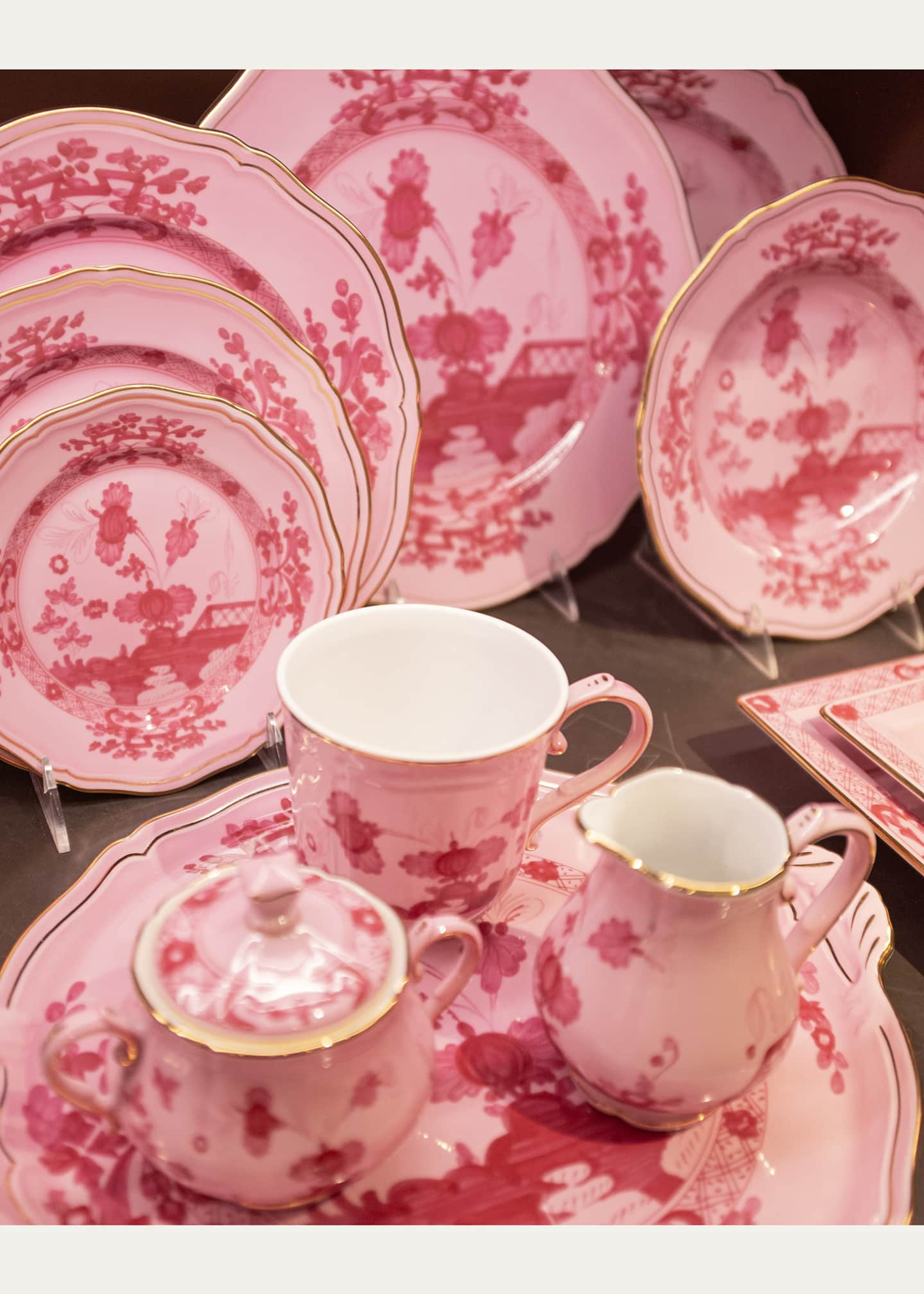 GINORI 1735 Oriente Italiano Tea Saucer, Porpora - Bergdorf Goodman