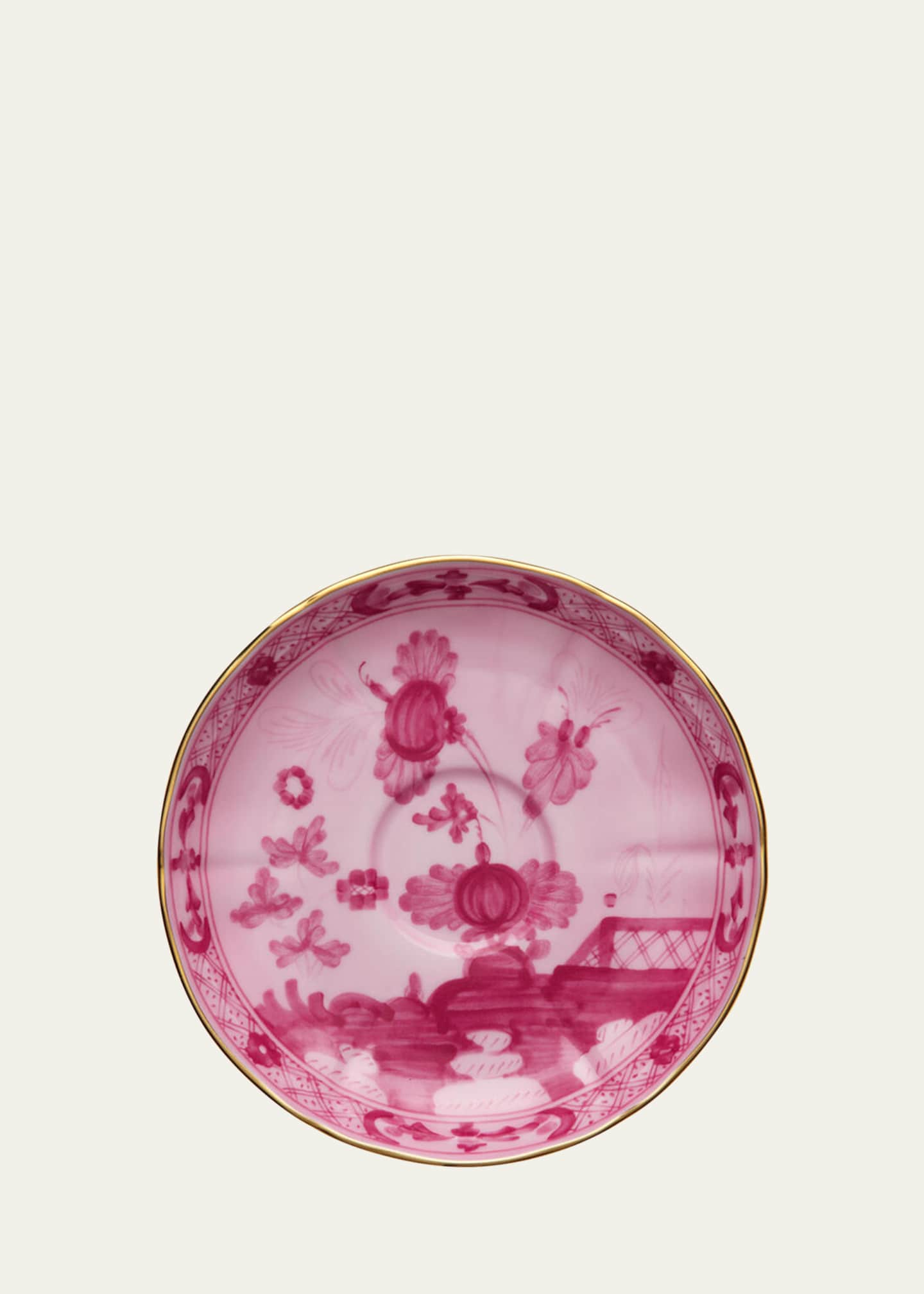 GINORI 1735 Oriente Italiano Tea Saucer, Porpora - Bergdorf Goodman
