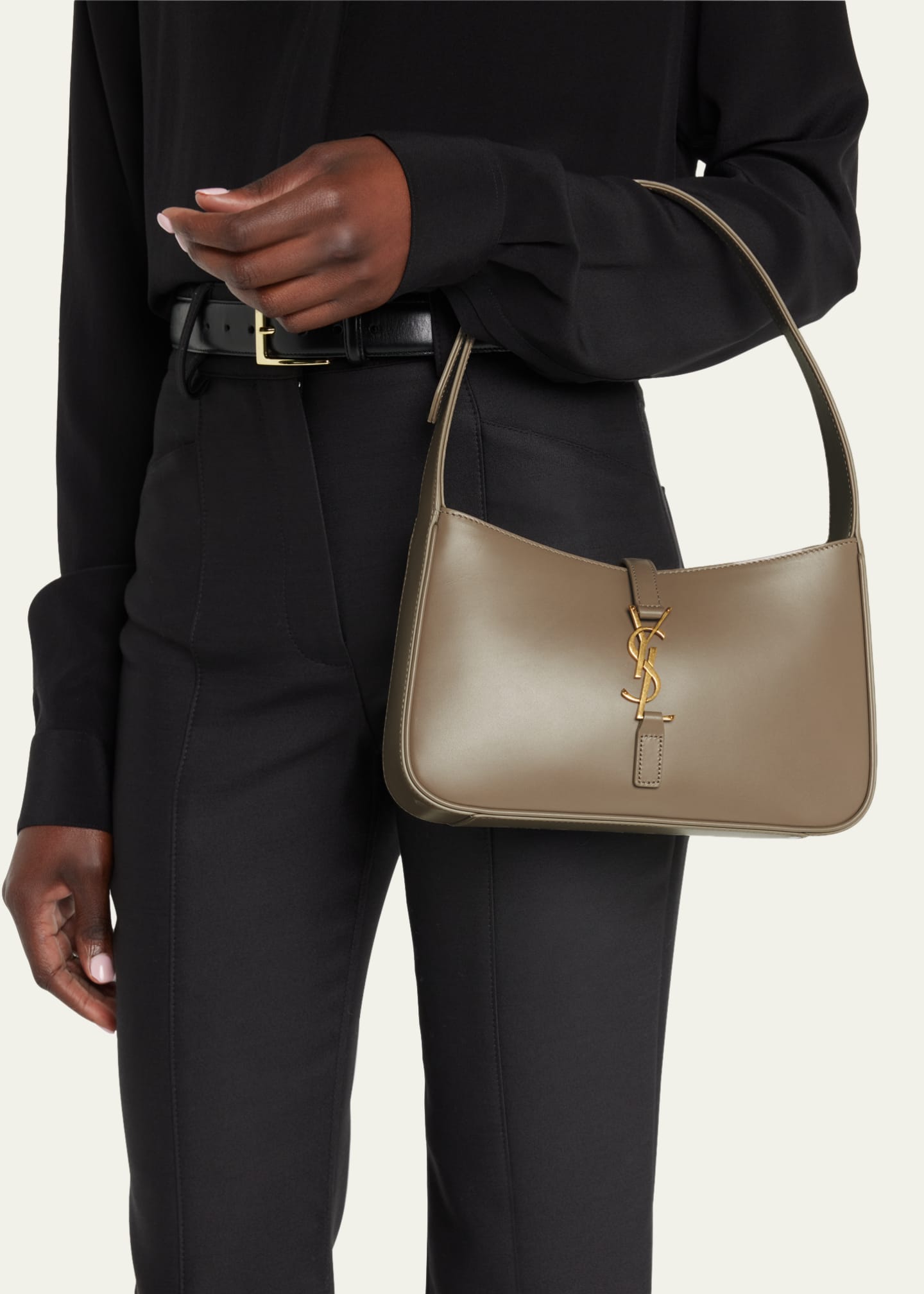 Le 5 A 7 YSL Shoulder Bag in Smooth Leather