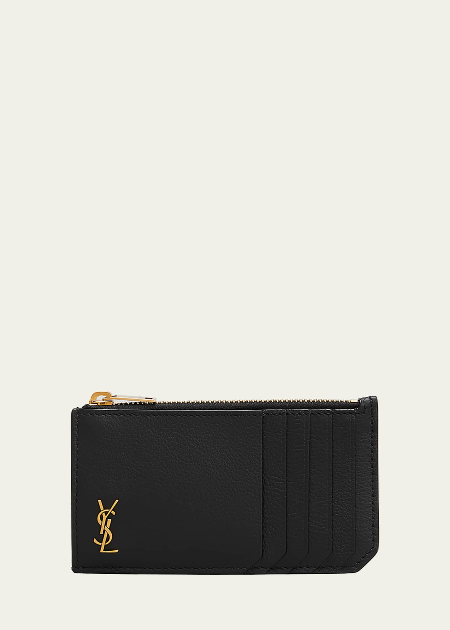 Ysl tiny monogram card case hot sale