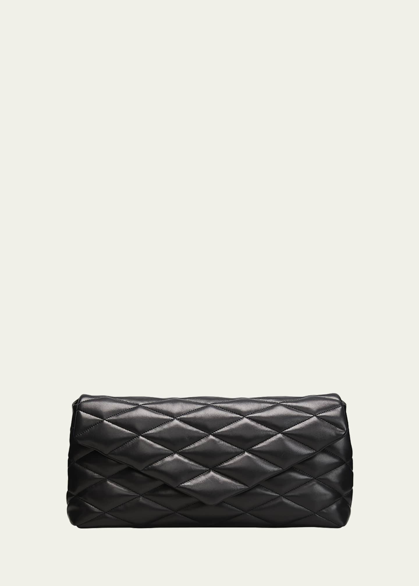 Large white clutch bag hotsell