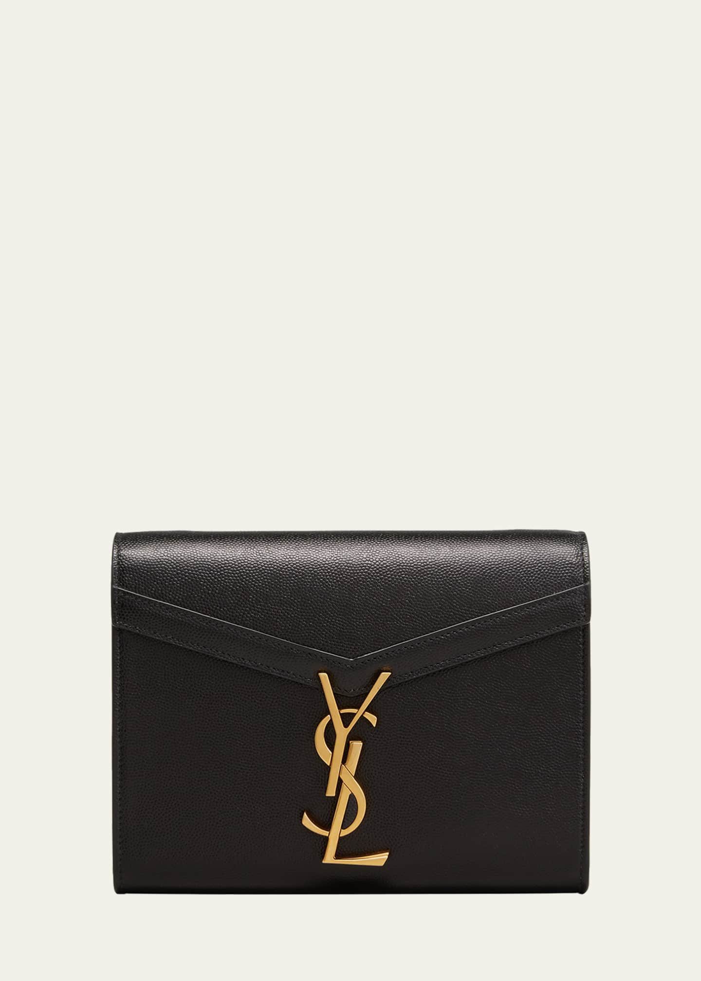 SAINT LAURENT, Black Men's Wallet