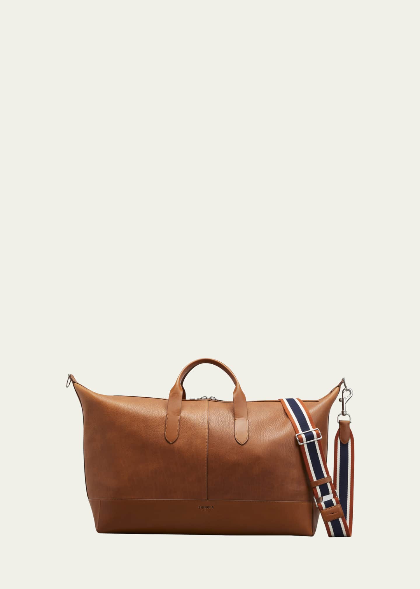 Shinola Men s Canfield Grained Leather Duffel Bag
