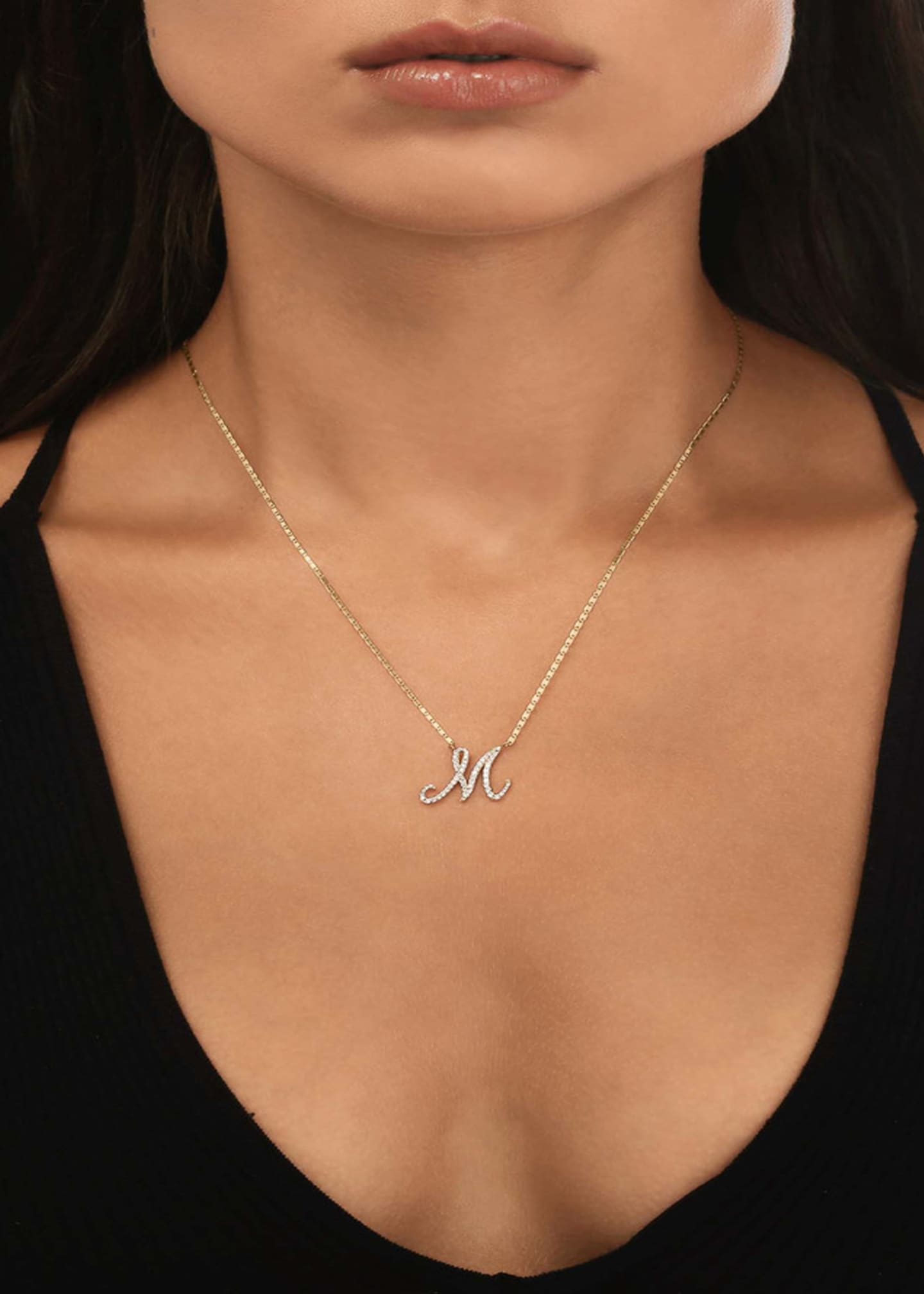 Lana initial necklace new arrivals