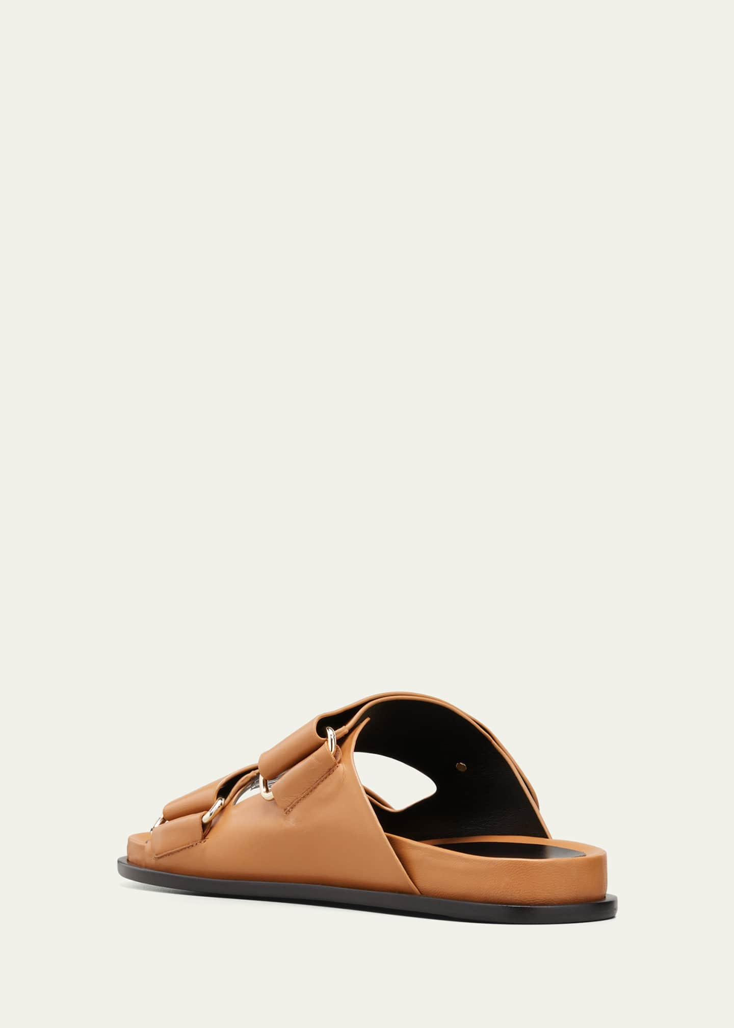 Mercedes Castillo Samira Leather Slide Sandals - Bergdorf Goodman