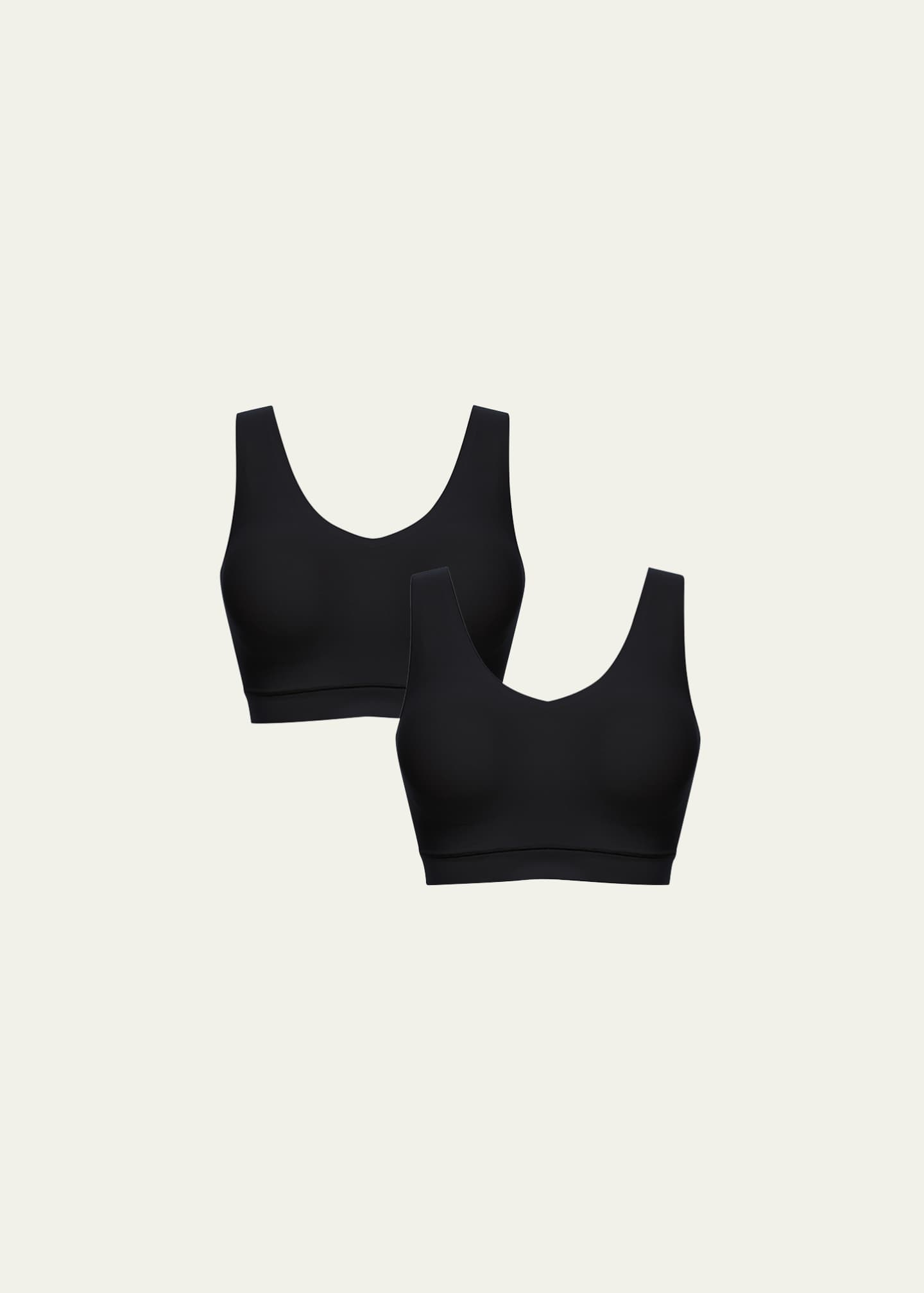 Buy Chantelle Soft Stretch Seamless V-Neck Padded Crop Top
