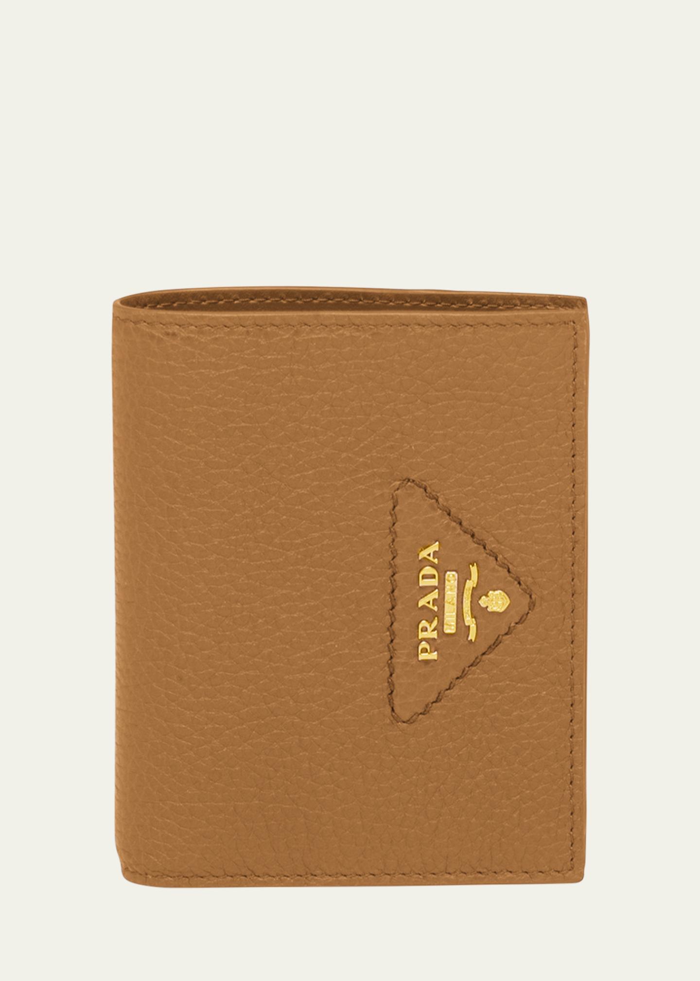 Prada Small Leather Bifold Wallet - Bergdorf Goodman
