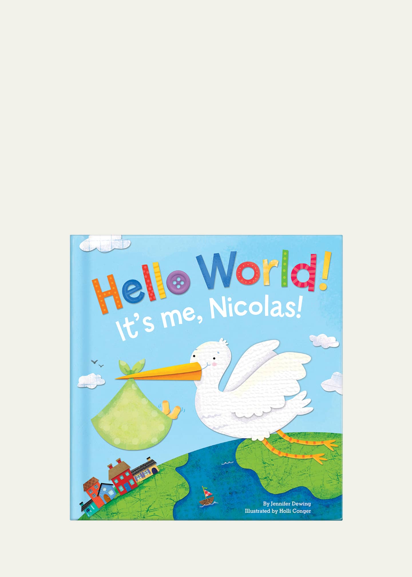 I See Me! "Hello World" Book by Jennifer Dewing, Personalized Image 1 of 4