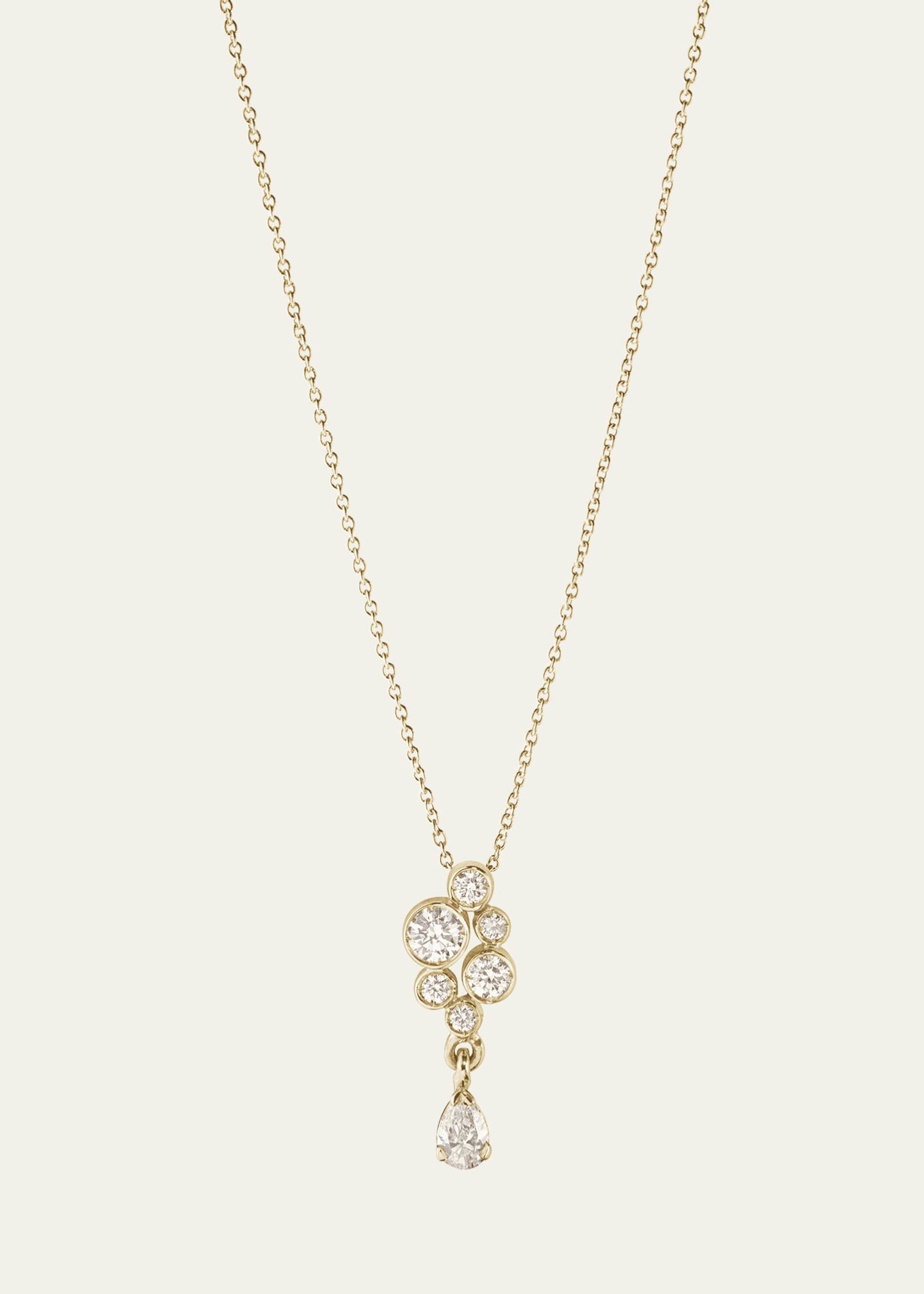 Sophie Bille Brahe Splash Diamant Diamond Cluster Necklace