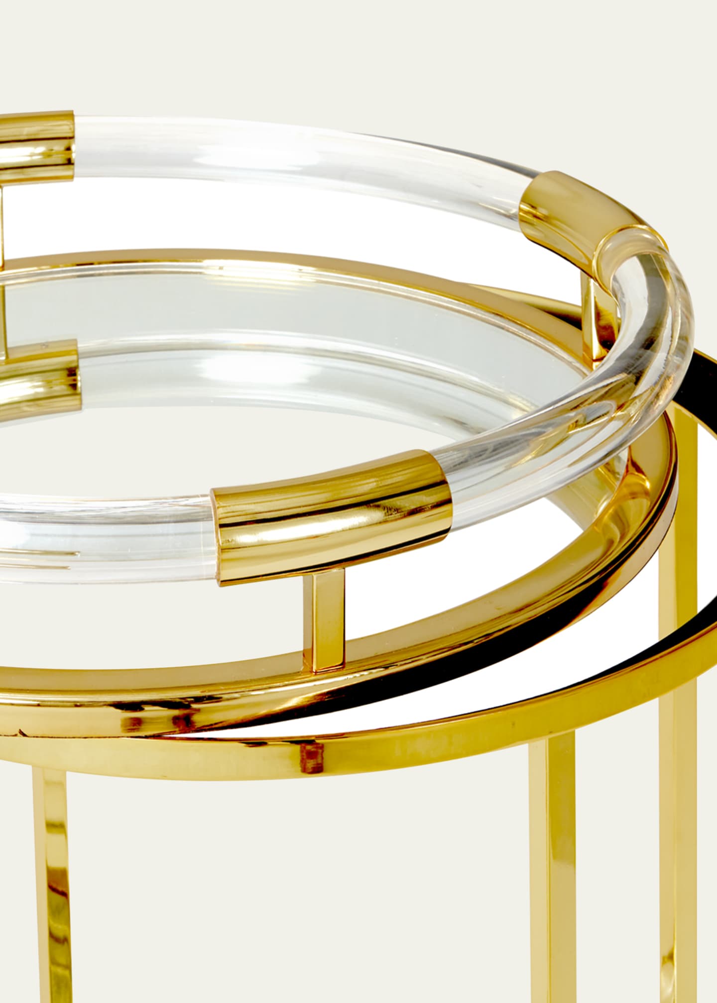 Jonathan Adler Jacques Round Bar Cart Bergdorf Goodman