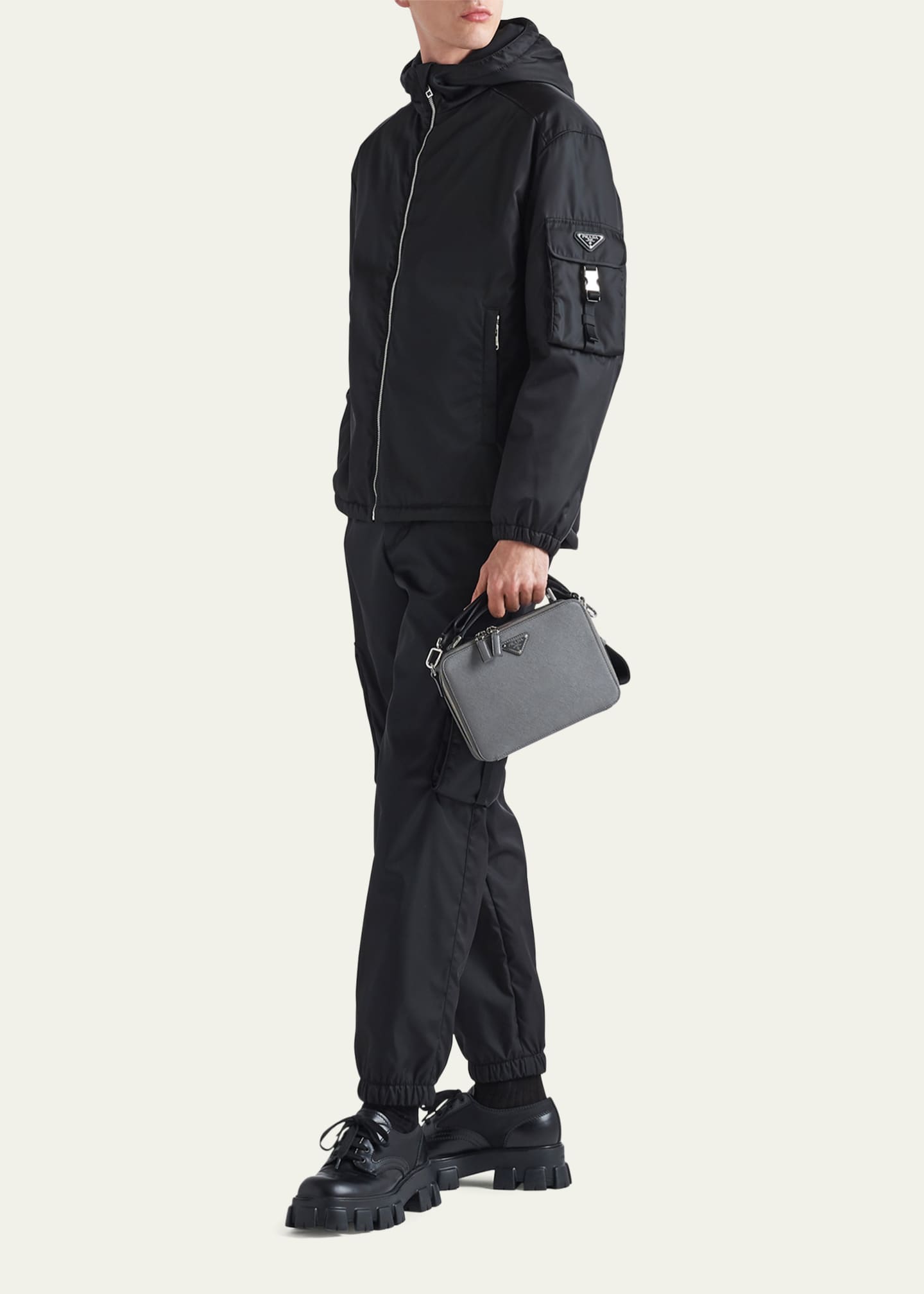 Prada nylon cargo bag sales