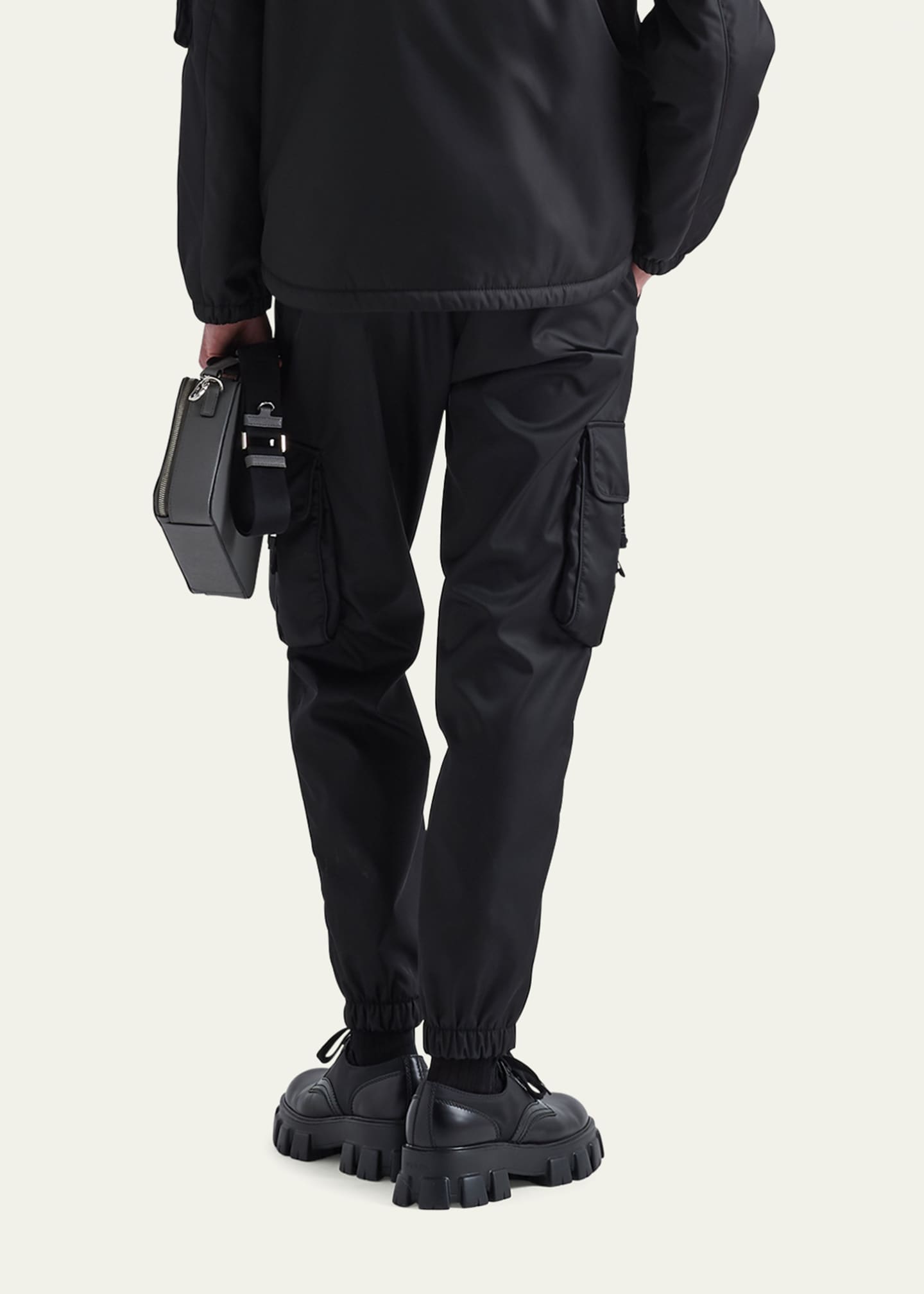 Prada pants cheap with strap