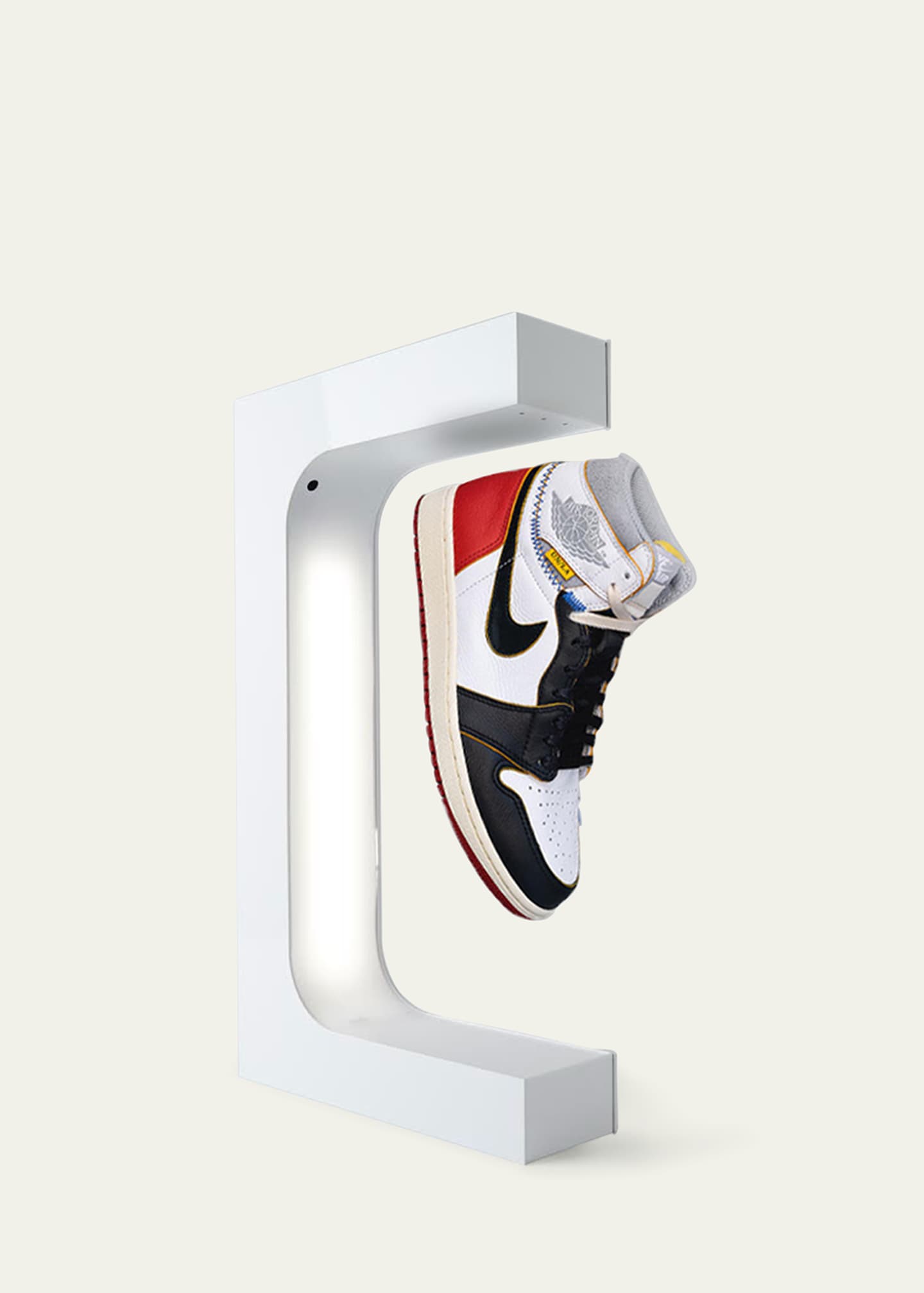 Levitating sneaker display stand shop