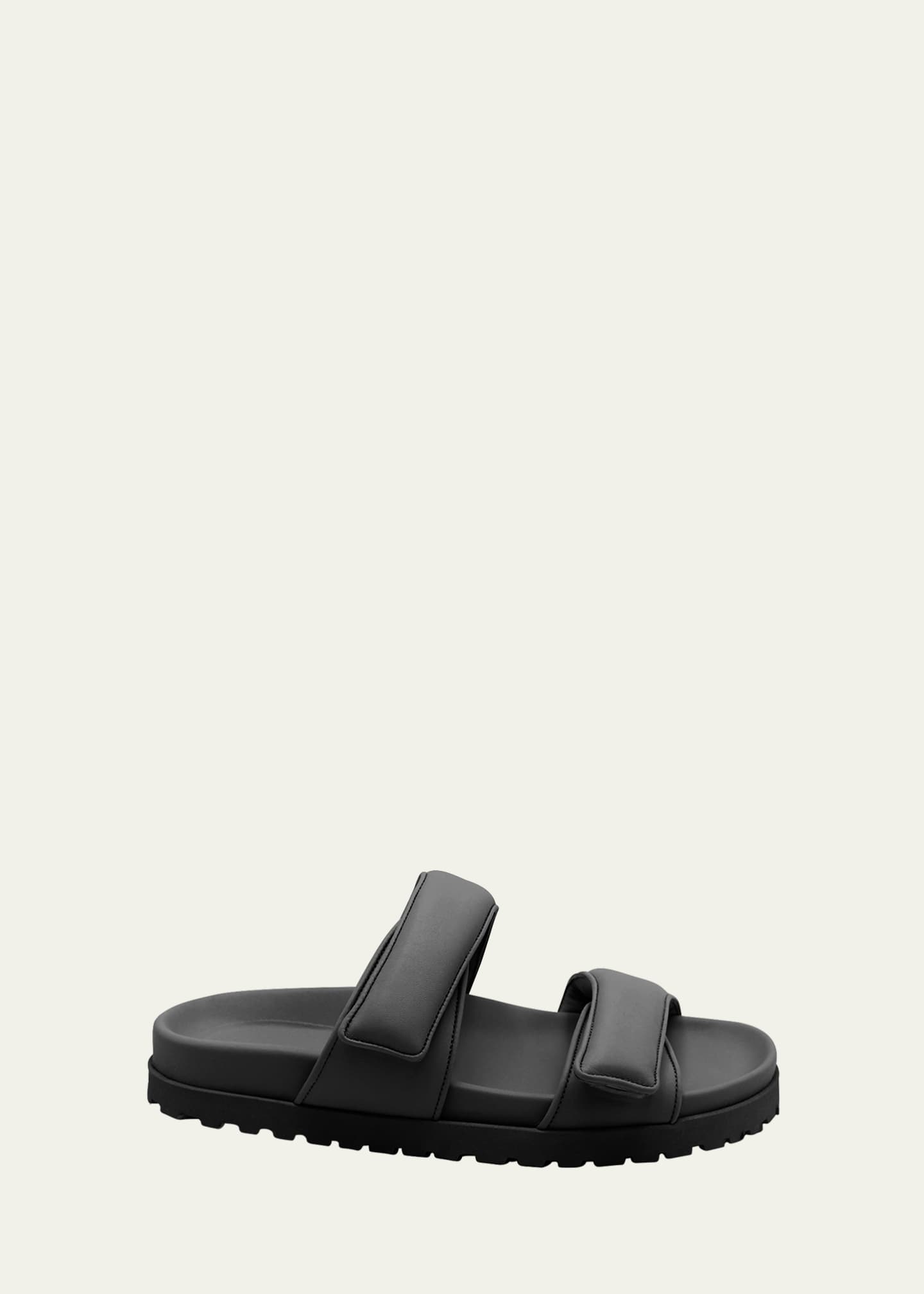 GIA x Pernille Napa Leather Flat Sandals - Bergdorf Goodman
