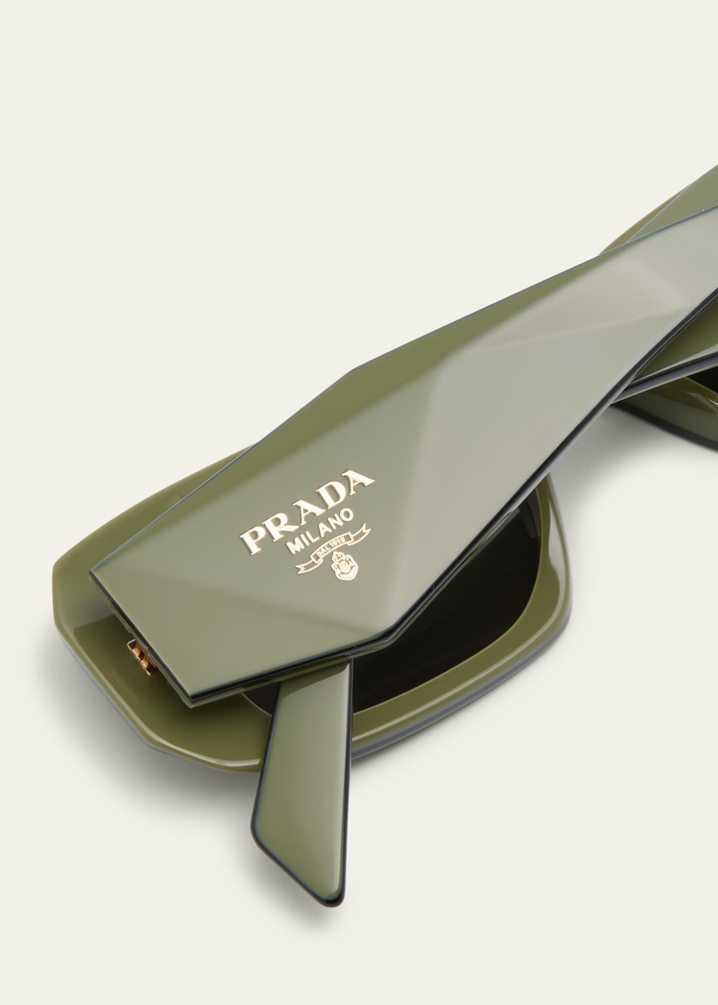 Prada Rectangle Acetate Sunglasses - Bergdorf Goodman