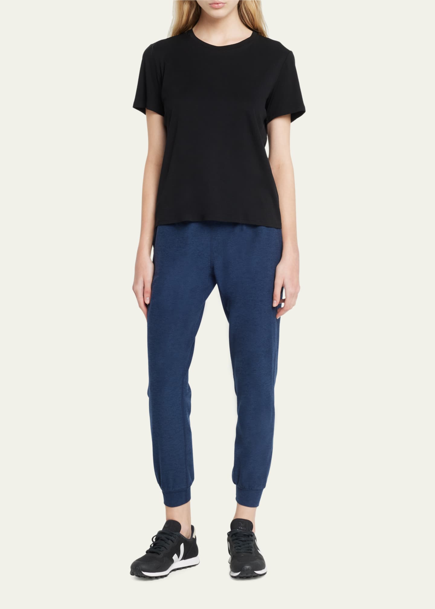 beyond yoga featherweight spacedye jogger