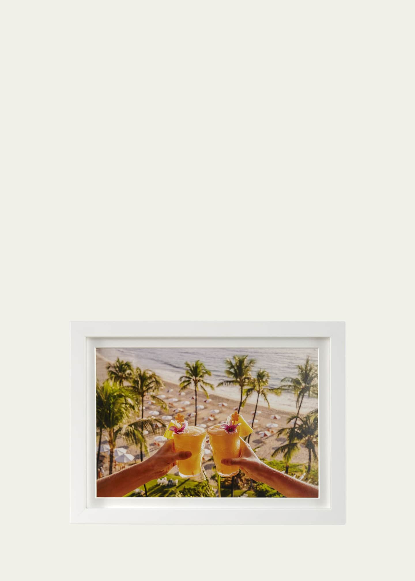 Gray Malin "Frederico Cheers Mauna Kea" Mini Giclee Print