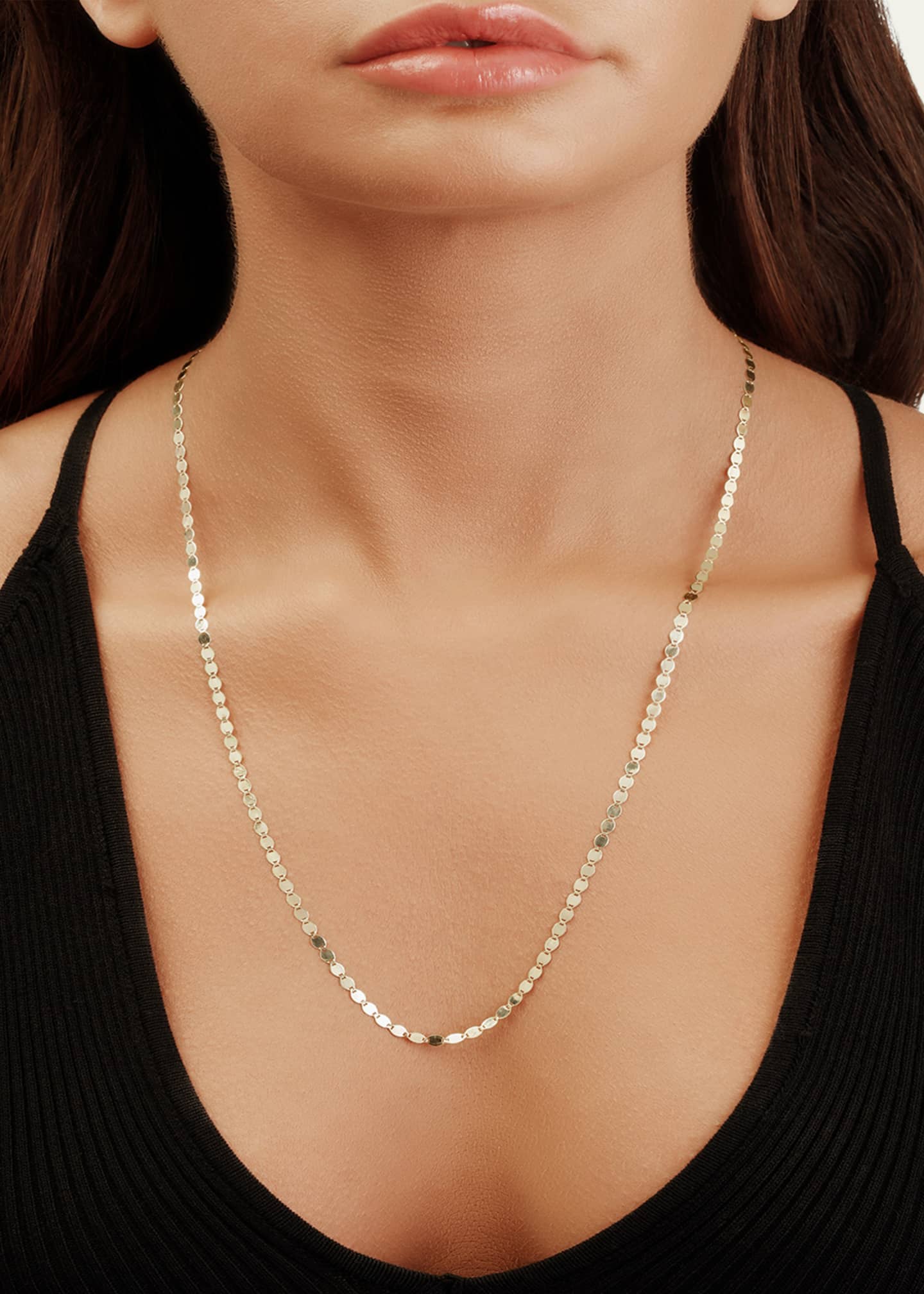 Lana Bond Nude Chain Necklace, 24" Image 2 of 4