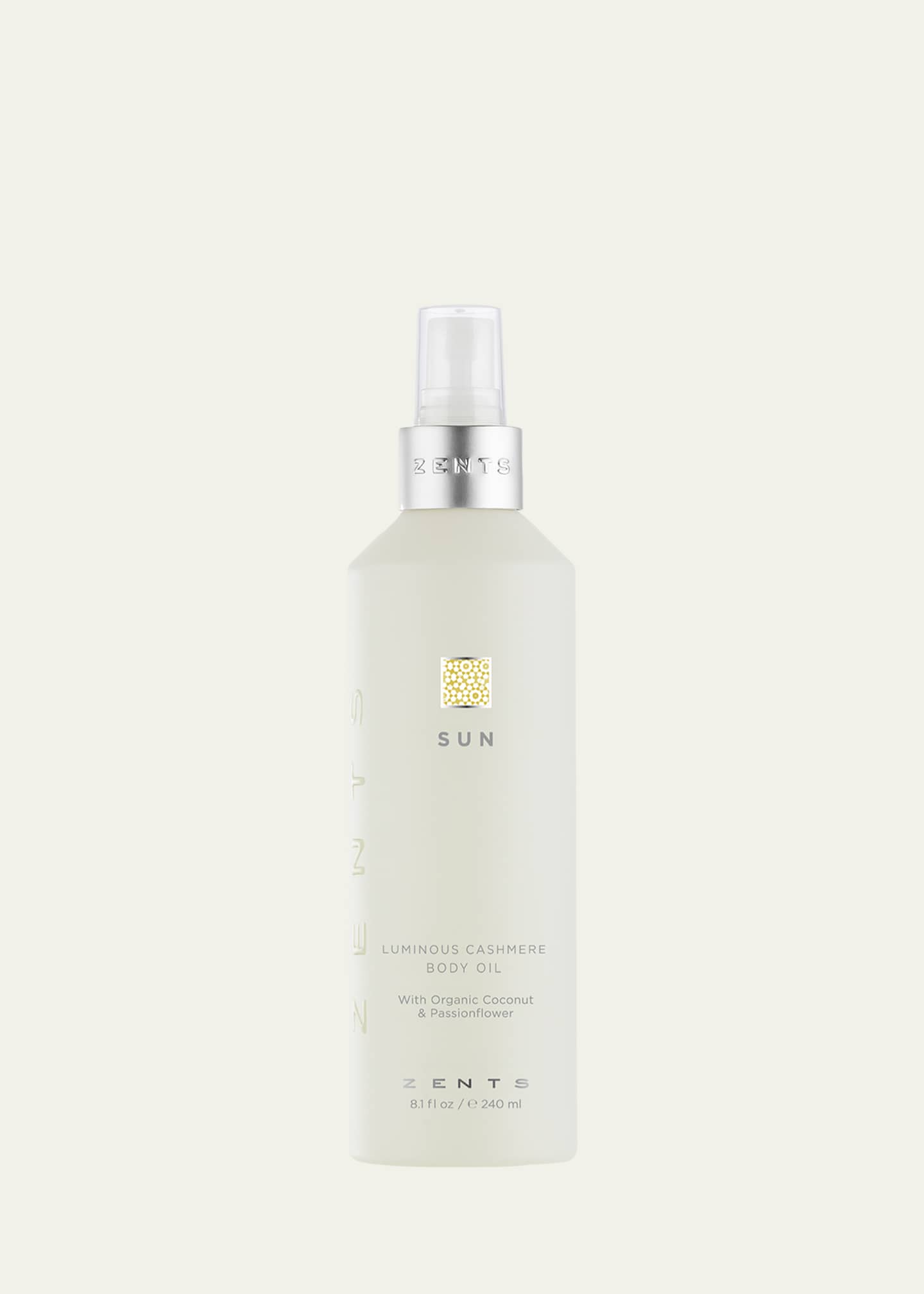 ZENTS 8.1 oz. Sun Luminous Cashmere Body Oil