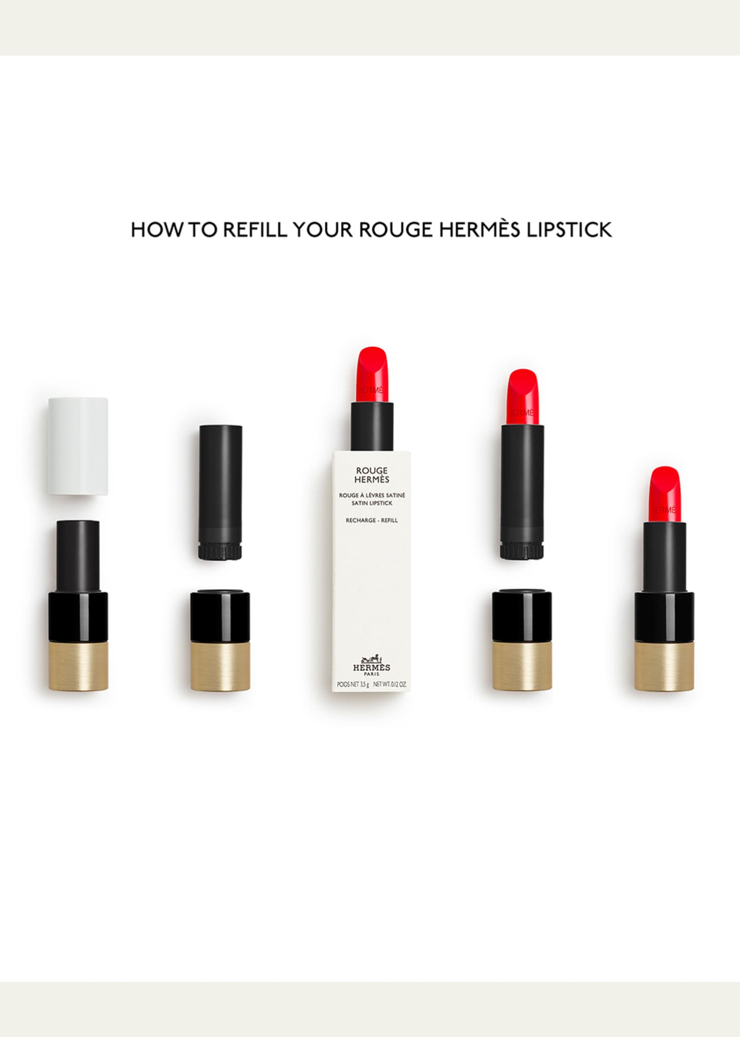Rouge Hermes, Satin lipstick, Beige Kalahari