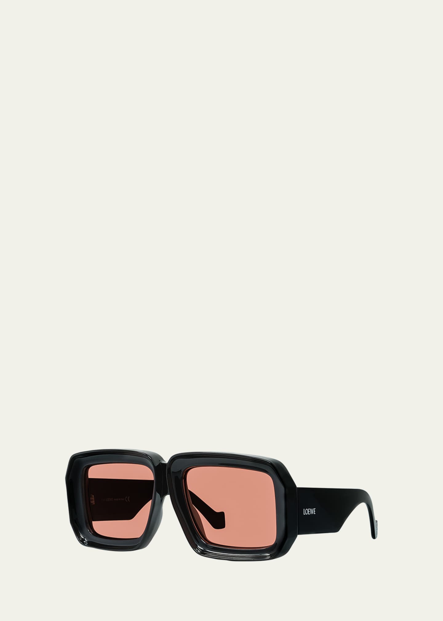 Loewe Men's Oversized Square Sunglasses