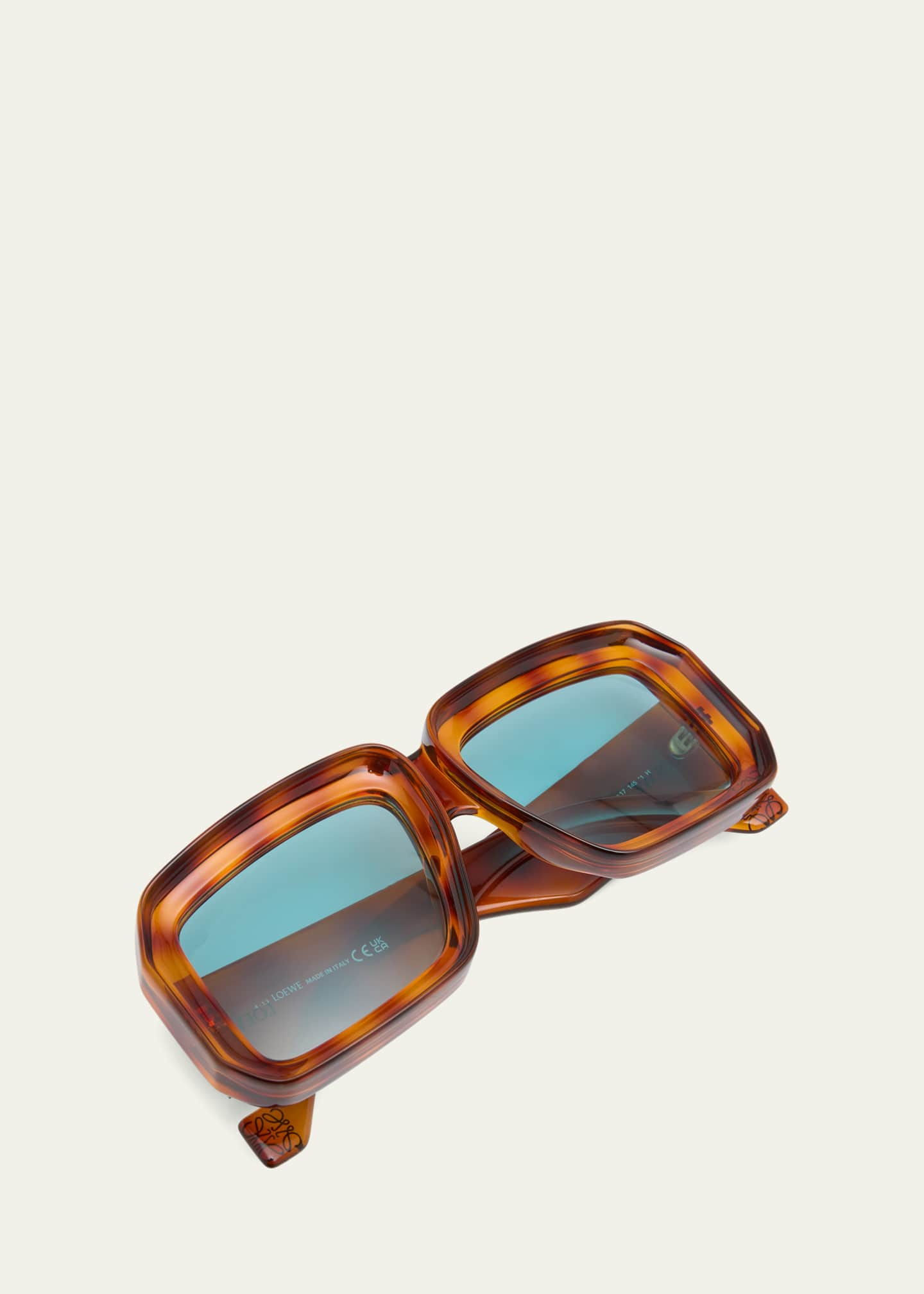 Shop LOEWE 56MM Oversized Square Sunglasses