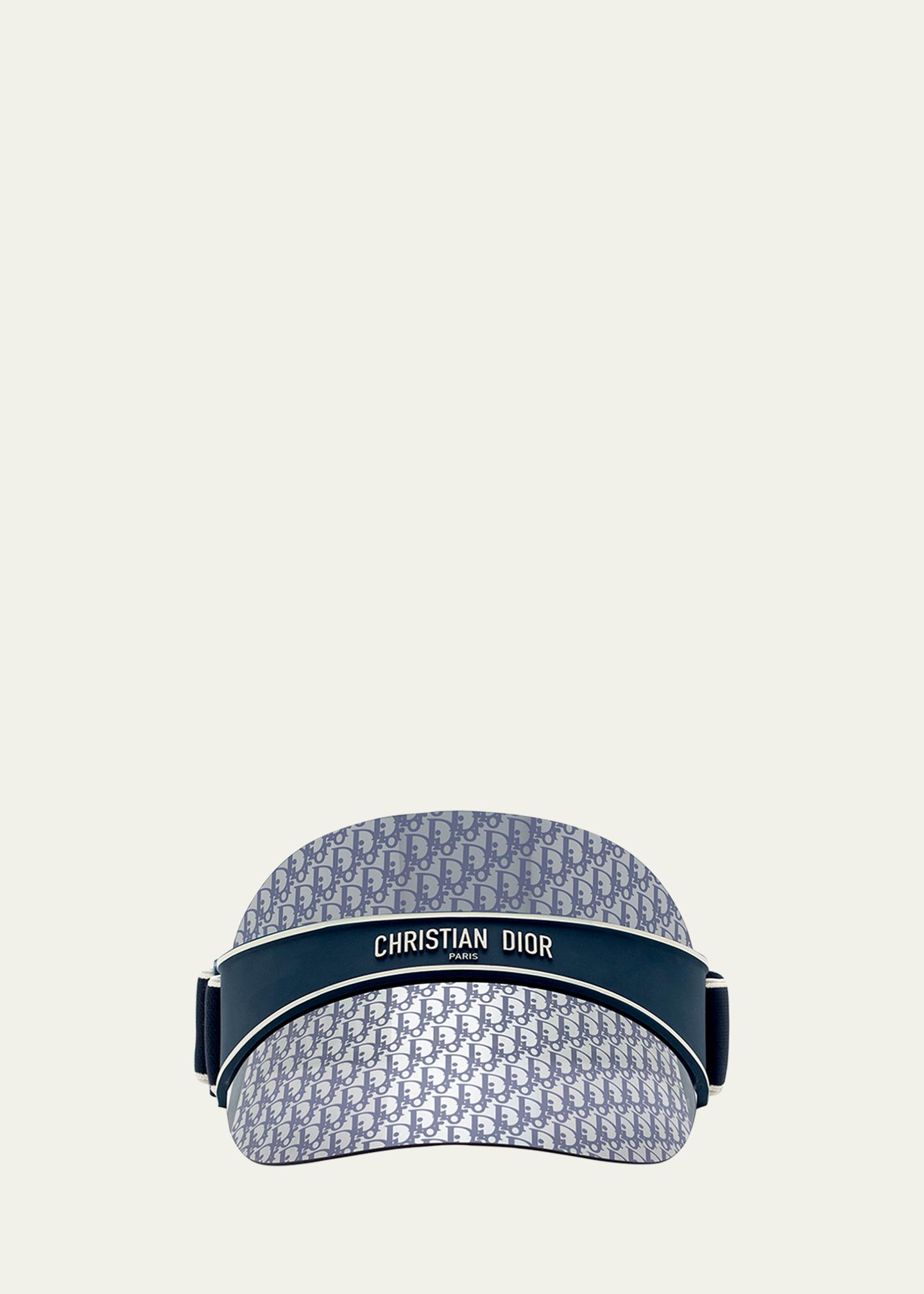 DIOR DiorClub V1U Logo Mirrored Visor - Bergdorf Goodman display picture 3