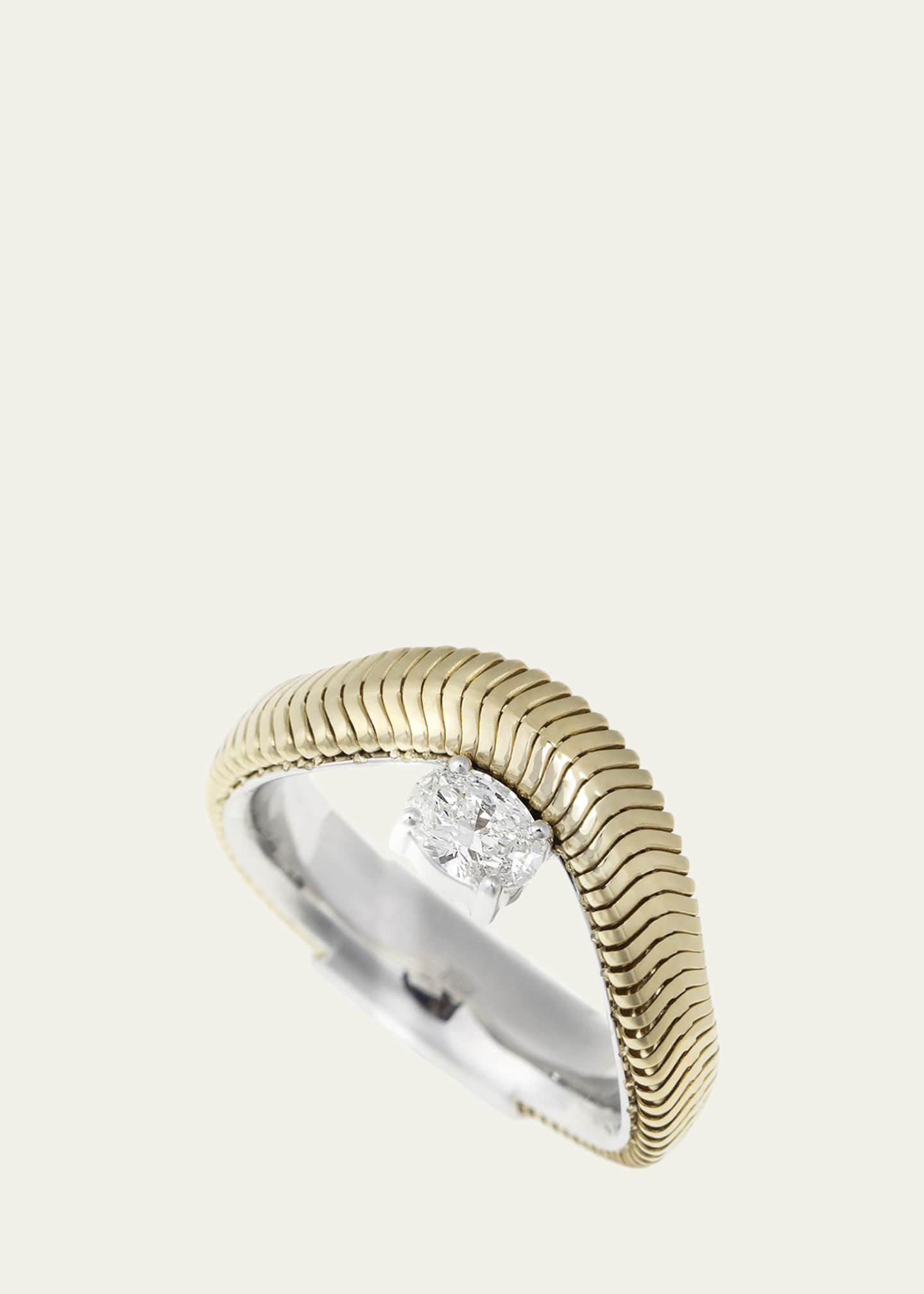 Nikos Koulis Feelings Ring with Diamonds, Size 8 - Bergdorf Goodman