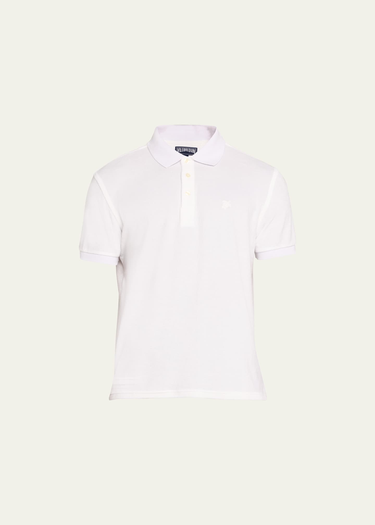 Vilebrequin Men's Solid Terry Polo Shirt - Bergdorf Goodman