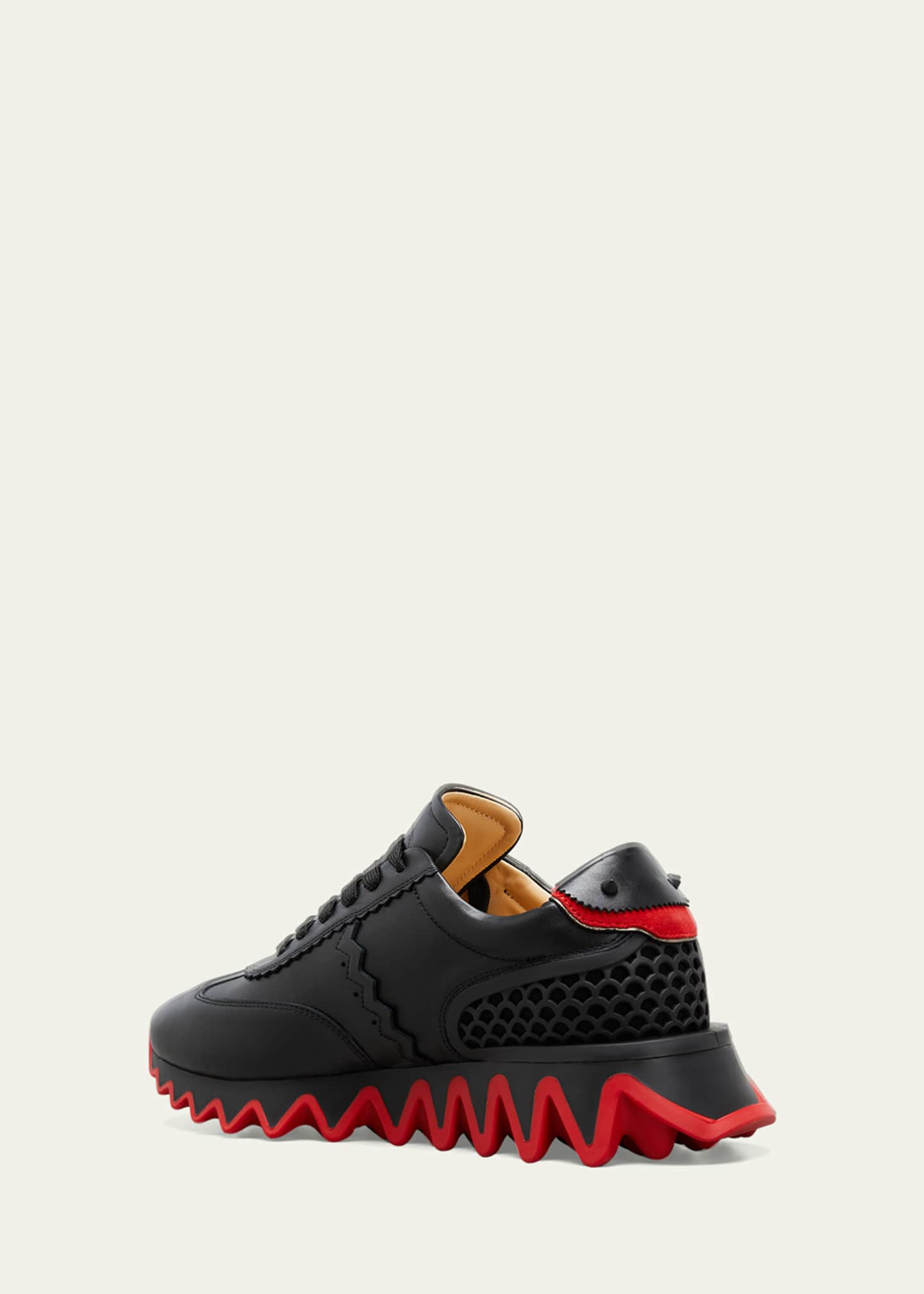 Christian Louboutin Black Loubishark Sneakers