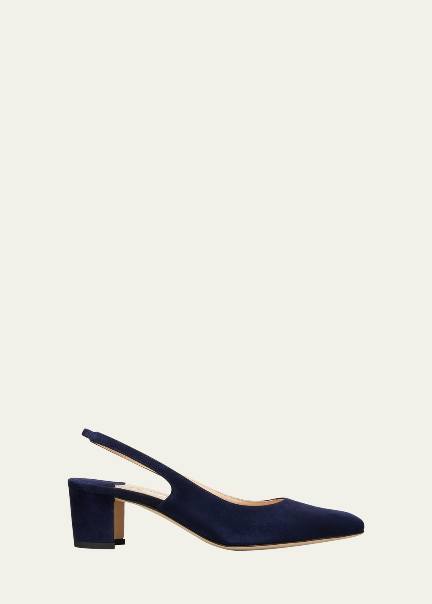 Blue suede slingback shoes sale
