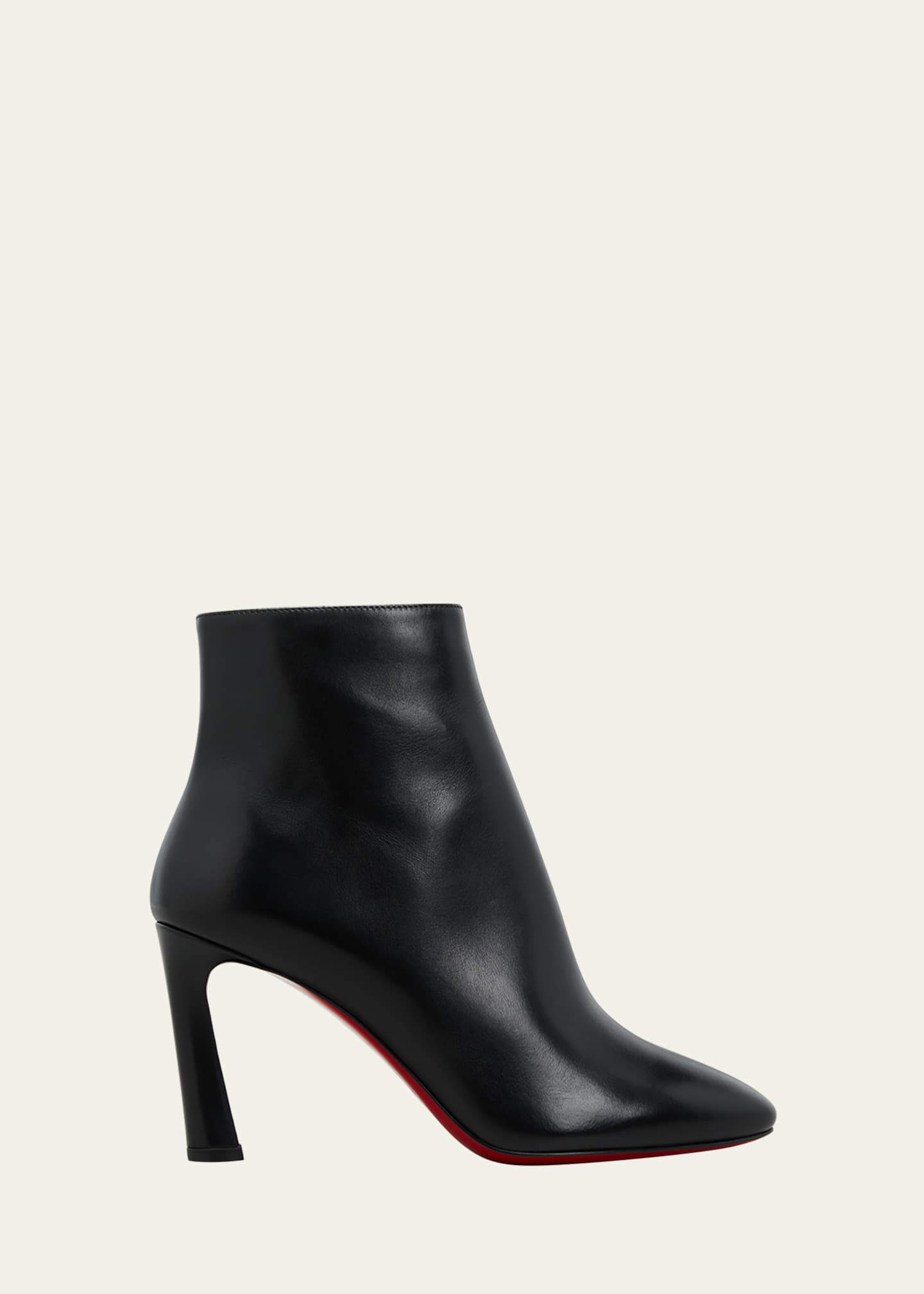 Christian Louboutin So Eleonor Leather Red Sole Booties - Bergdorf Goodman